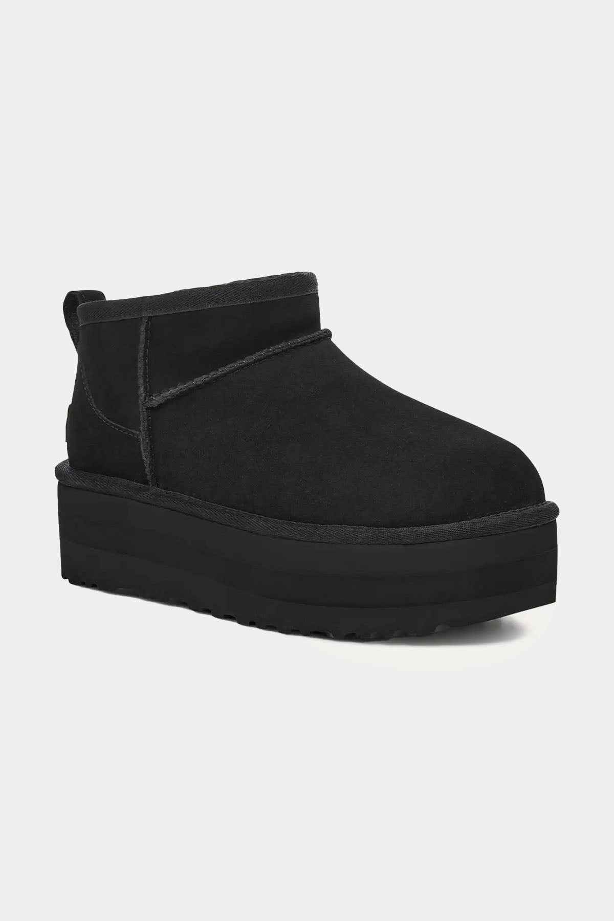 Ugg Classic Ultra Mini Platform İçi Kürklü Süet Bot