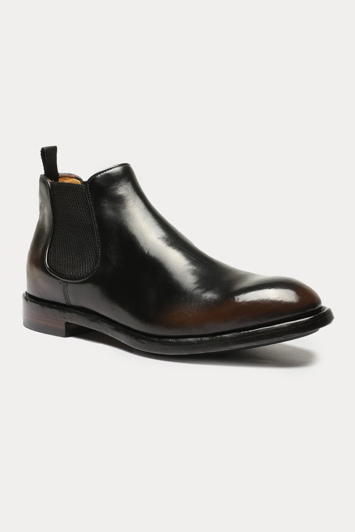 Officine Creative Temple Lastik Bantlı Deri Bot