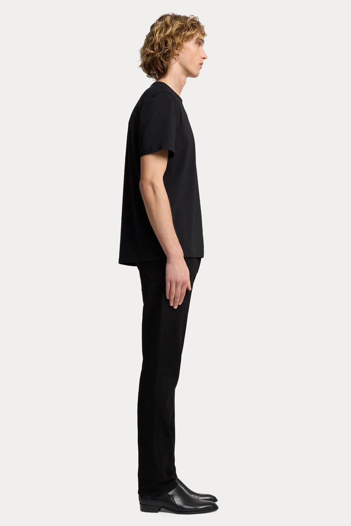 7 For All Mankind Yuvarlak Yaka Luxe Performance Streç T-shirt