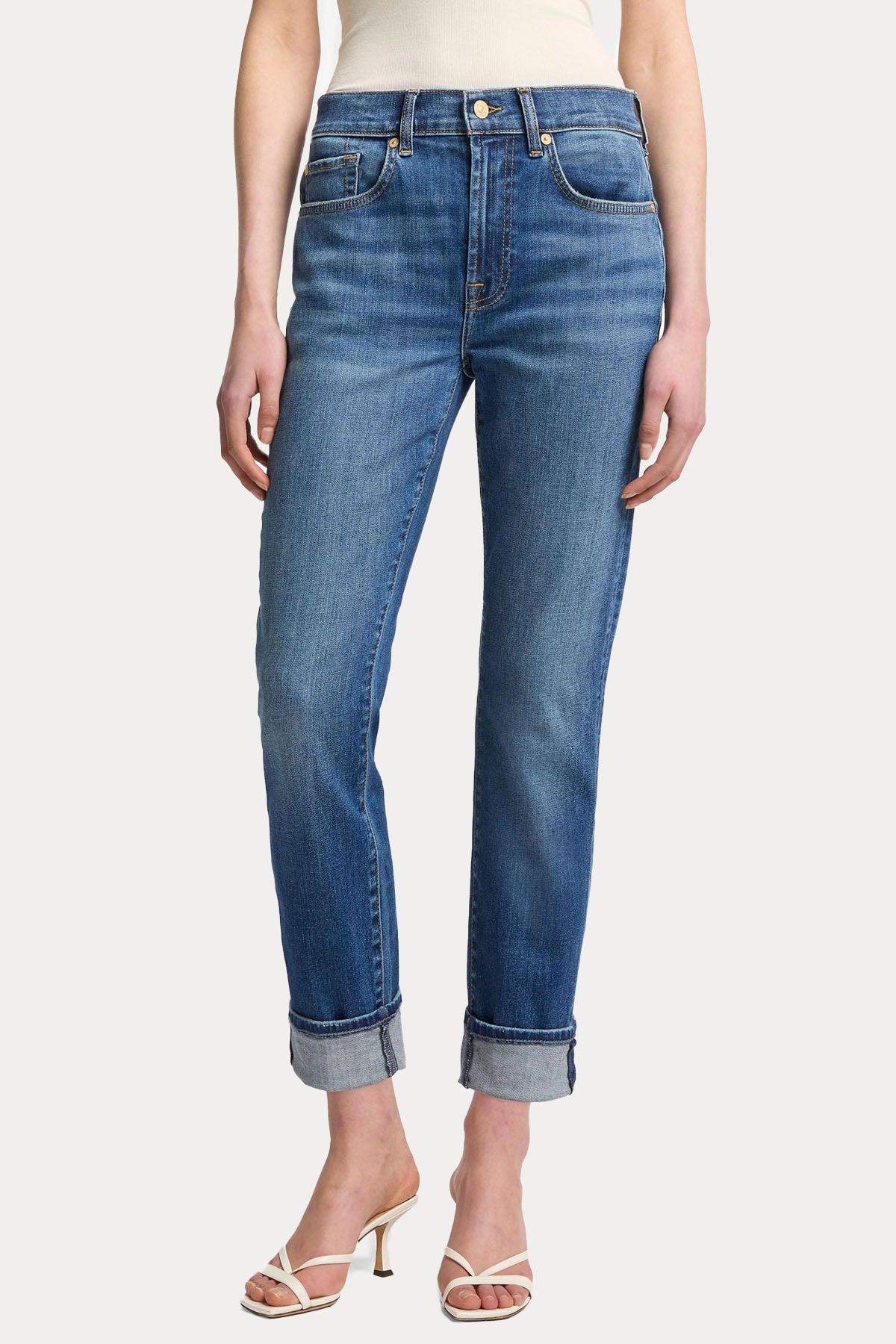 7 For All Mankind Relaxed Skinny Fit Jeans