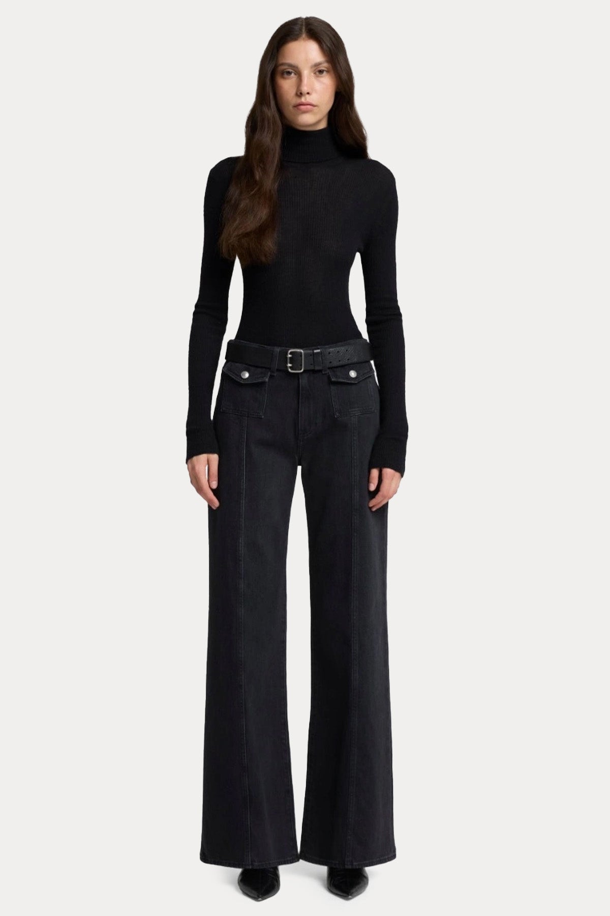 7 For All Mankind Lotta Geniş Kesim Jeans