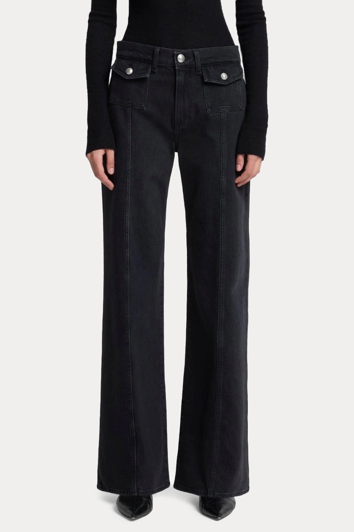 7 For All Mankind Lotta Geniş Kesim Jeans