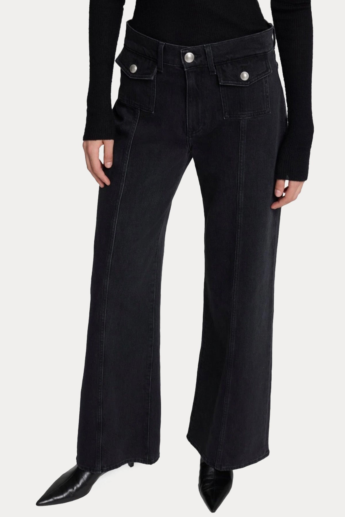 7 For All Mankind Lotta Geniş Kesim Jeans