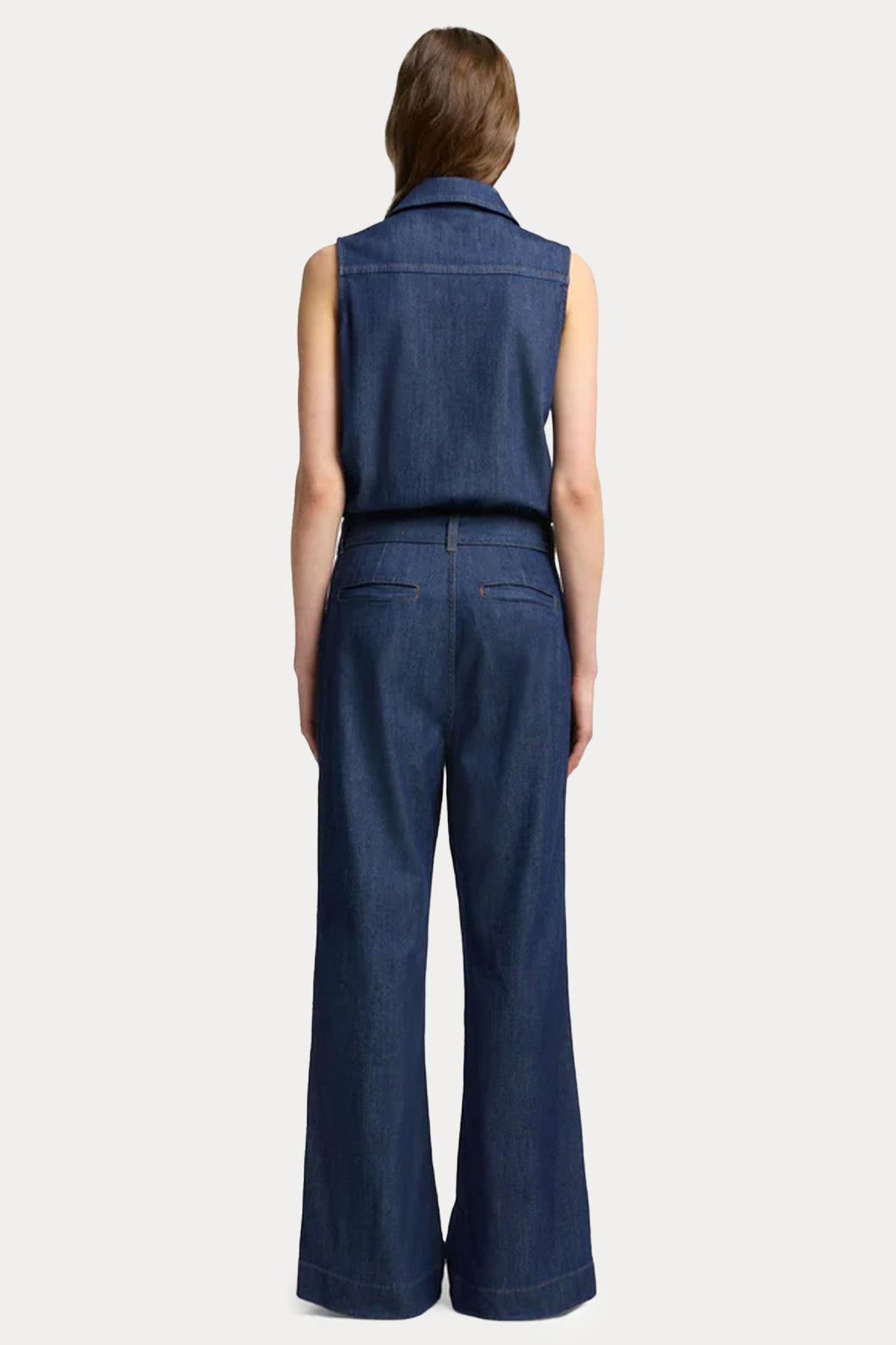 7 For All Mankind Kemerli Denim Tulum