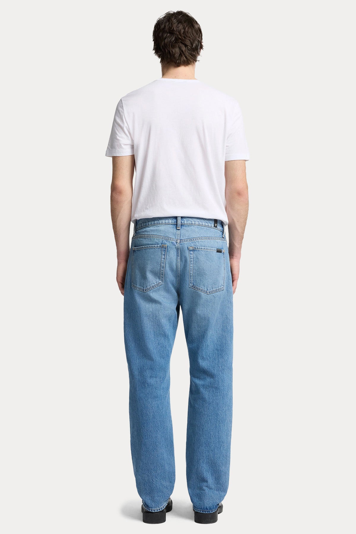 7 For All Mankind Modern Straight Fit Yıkamalı Jeans