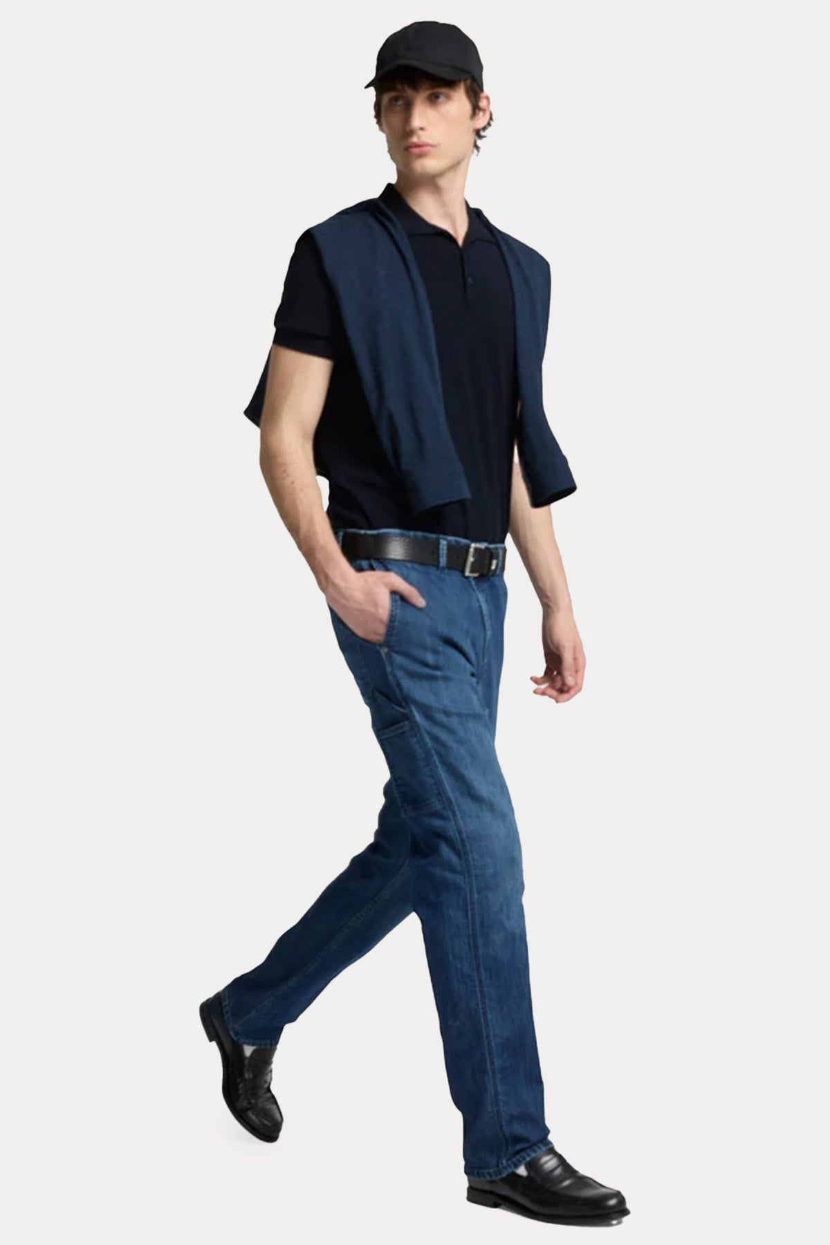 7 For All Mankind Straight Fit Yandan Cepli Streç Jeans