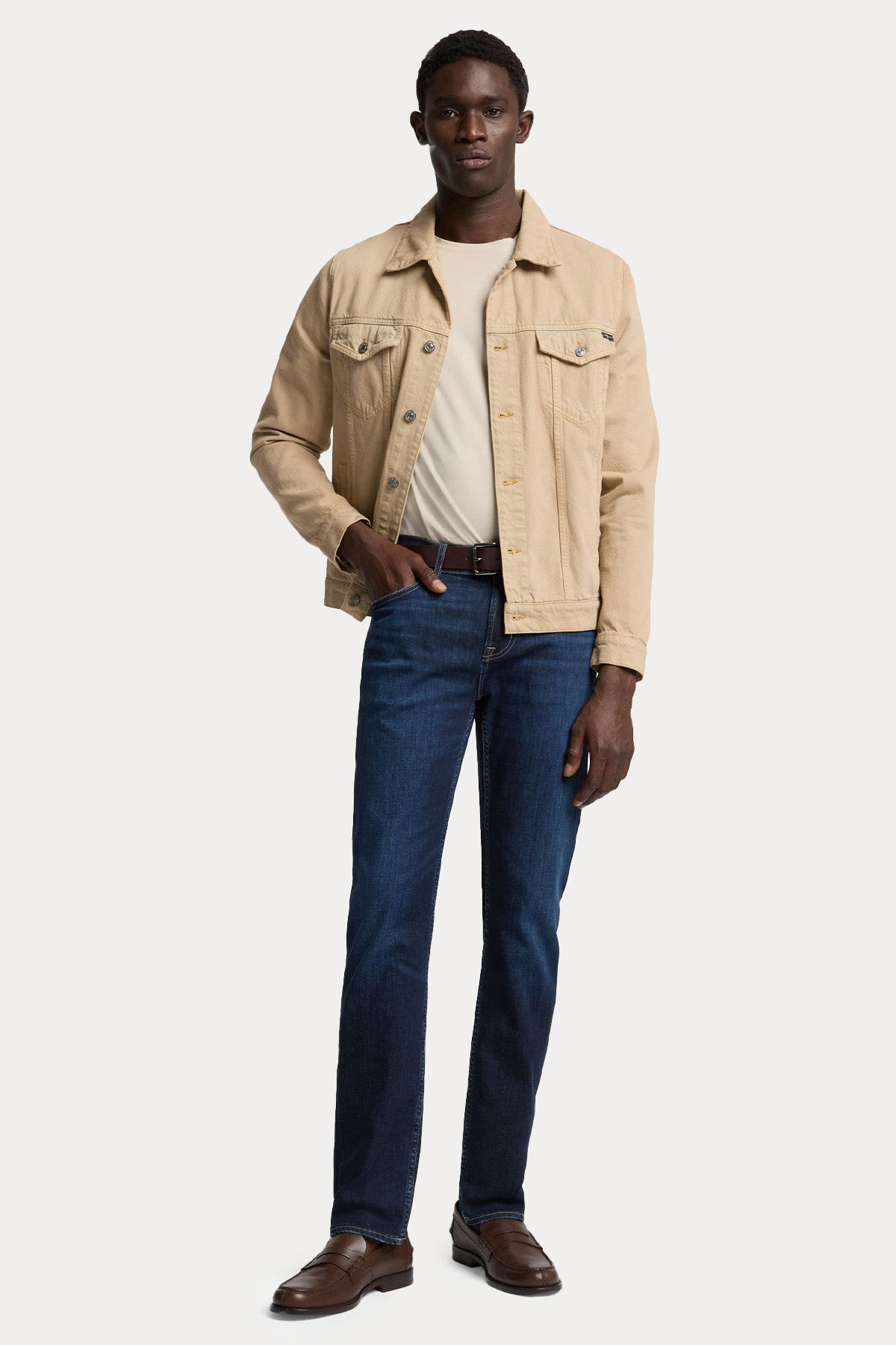 7 For All Mankind Slim Fit Yıkamalı Jeans