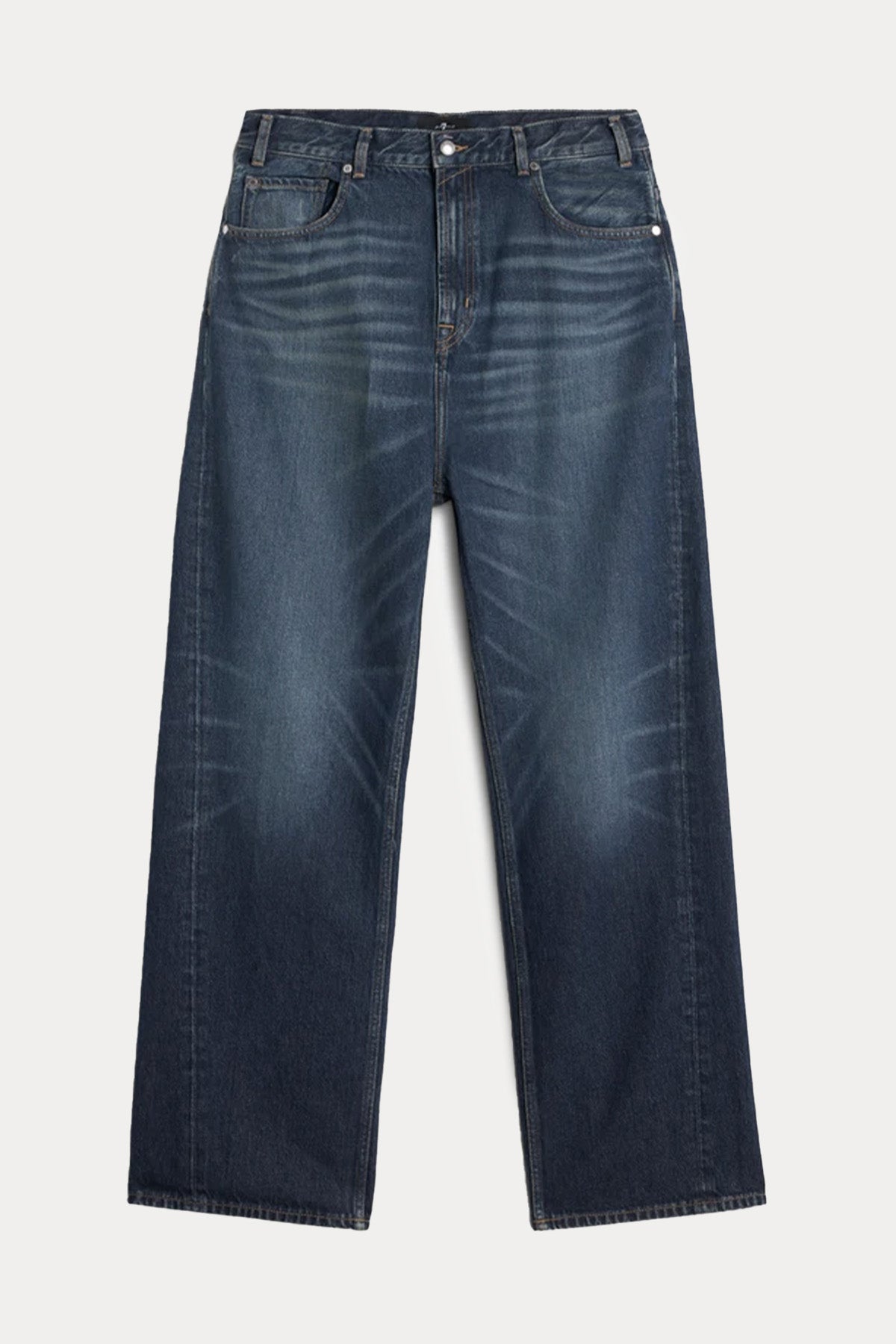 7 For All Mankind Relaxed Fit Yıkamalı Jeans