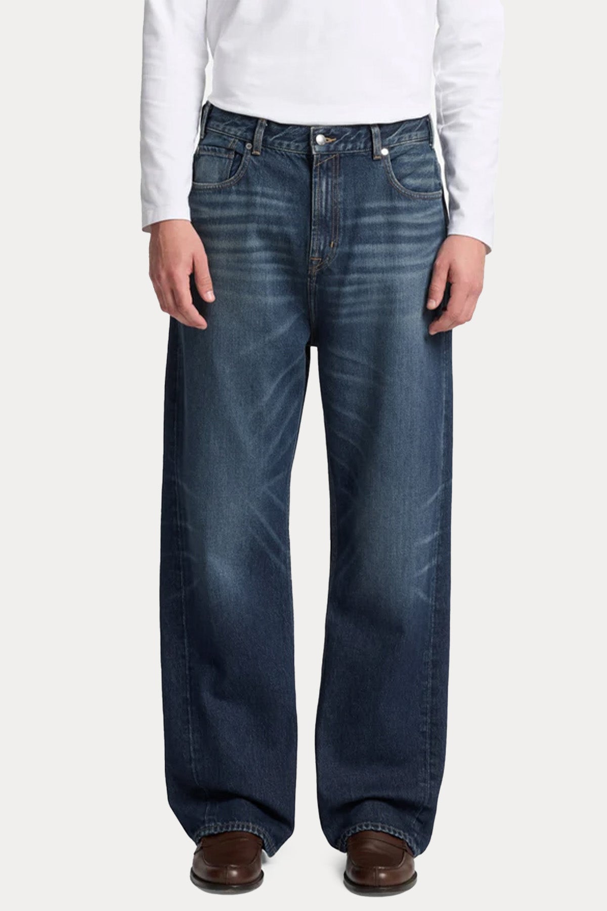 7 For All Mankind Relaxed Fit Yıkamalı Jeans
