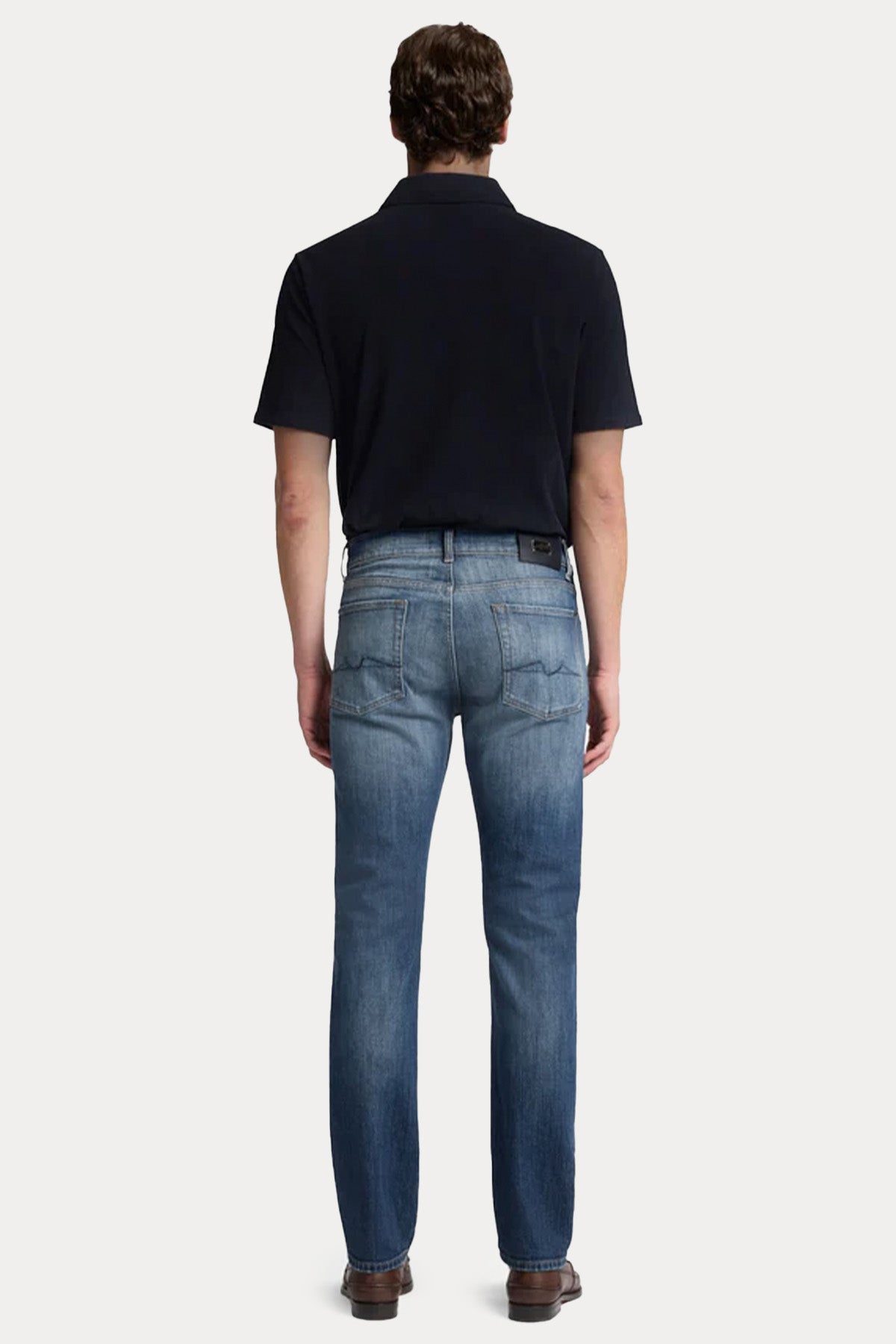 7 For All Mankind Slim Fit Streç Yıkamalı Jeans