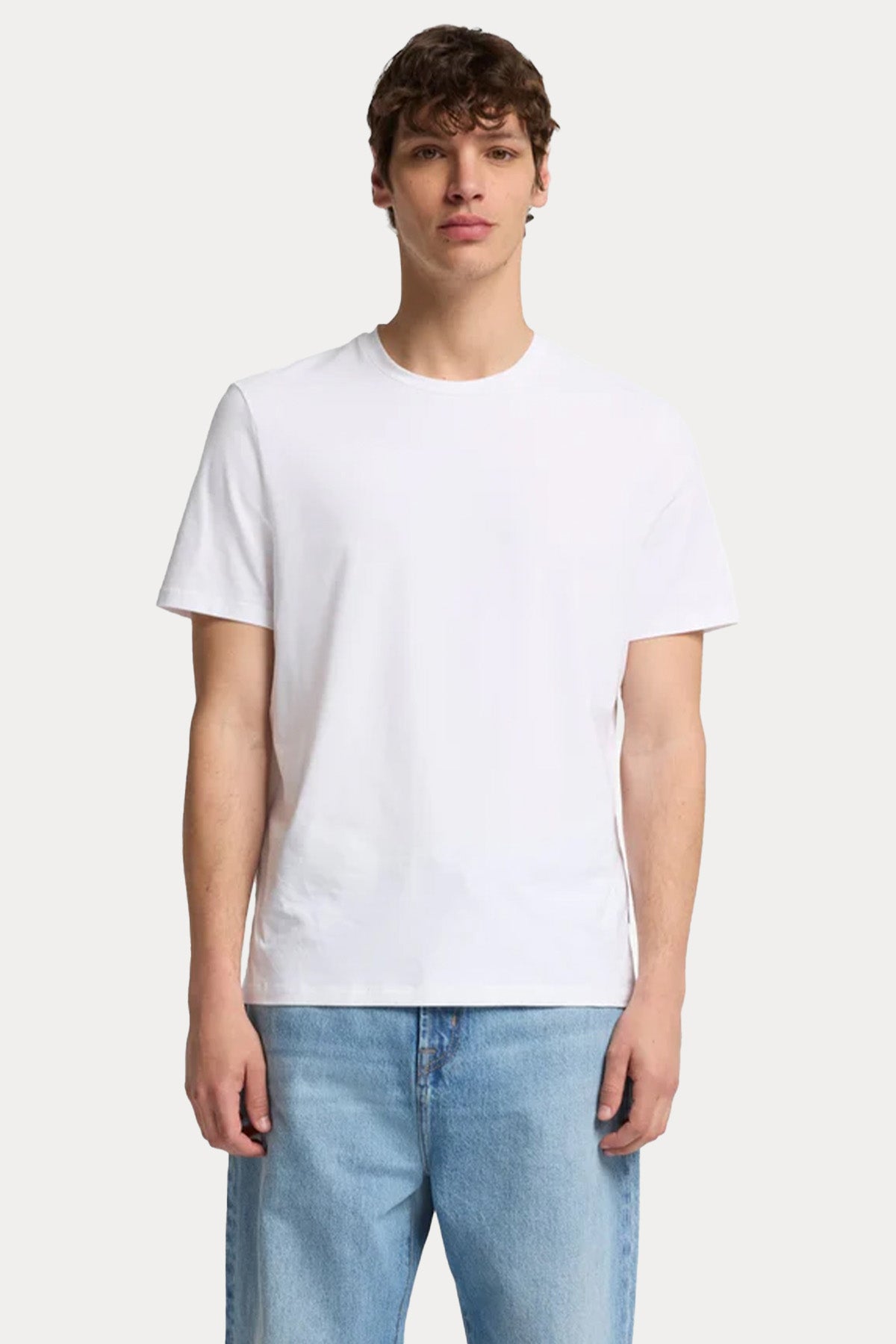 7 For All Mankind Regular Fit 3'lü Paket Streç T-shirt Set