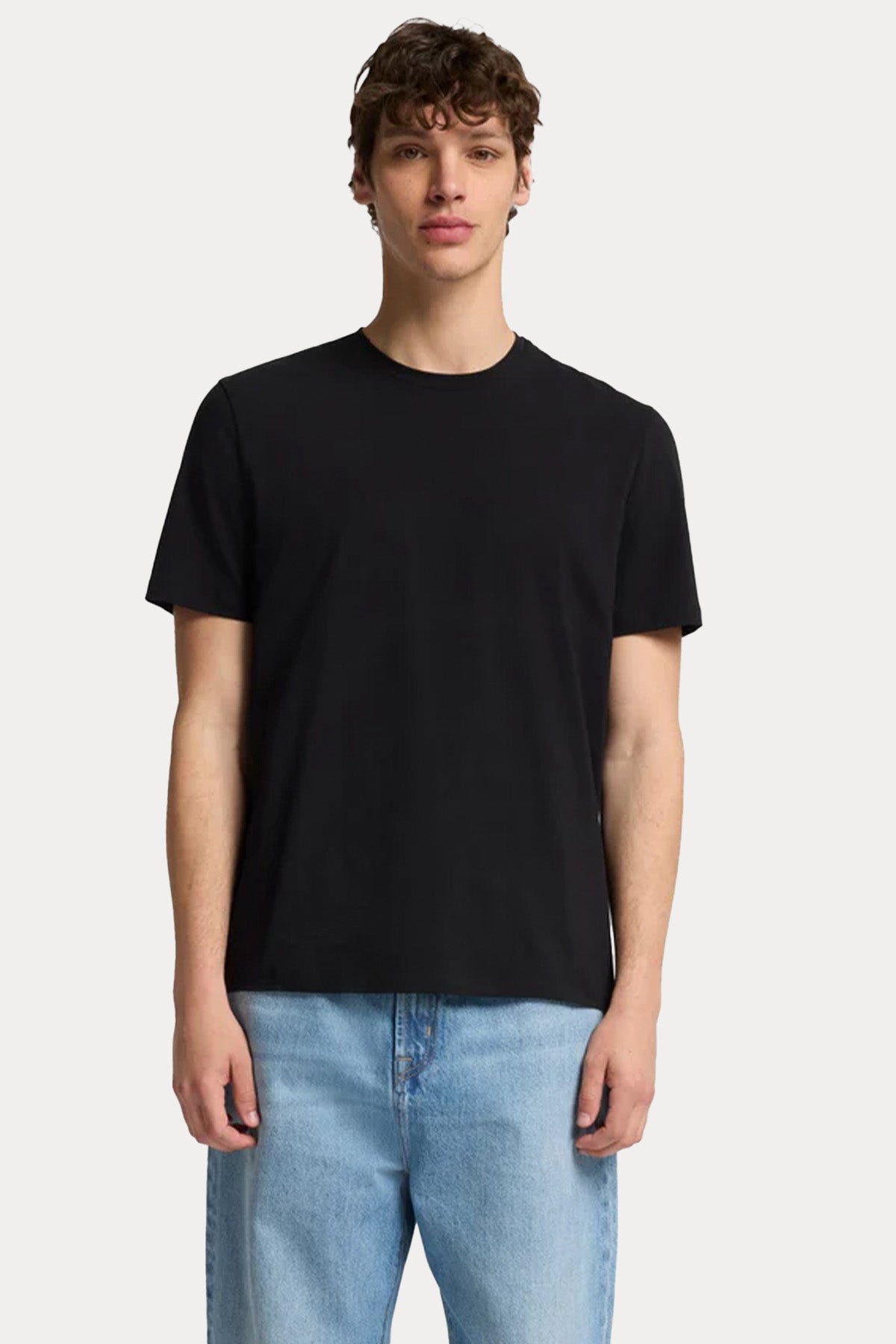 7 For All Mankind Regular Fit 3'lü Paket Streç T-shirt Set