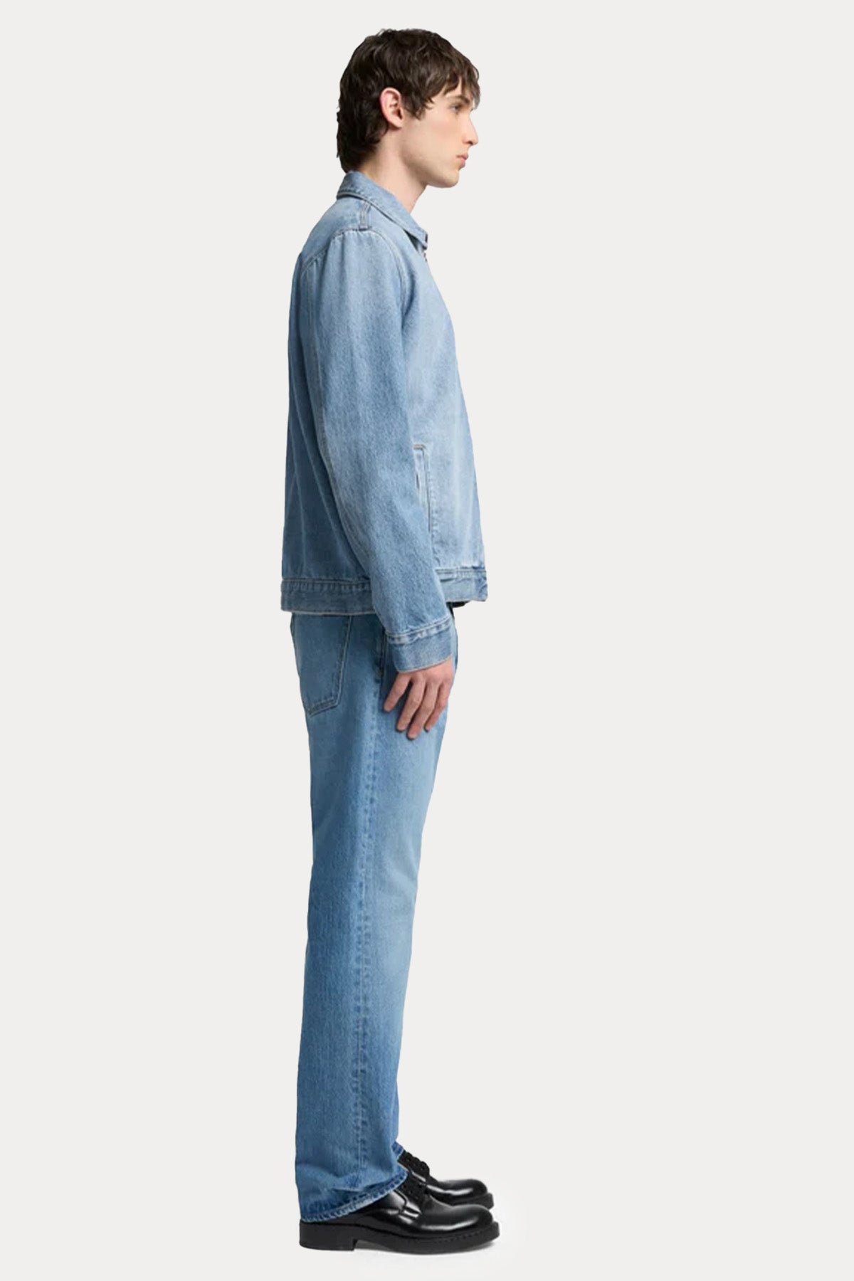 7 For All Mankind Regular Fit Yıkamalı Denim Ceket