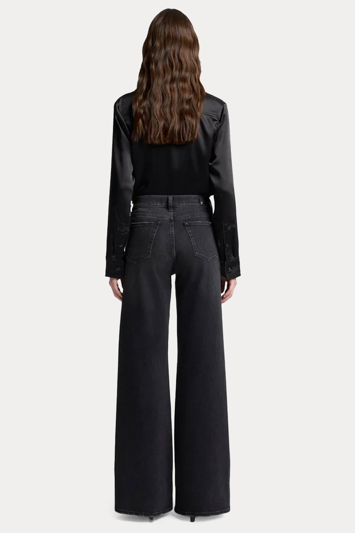7 For All Mankind Slim Fit Çan Paça Streç Jeans-Jeans-Libas