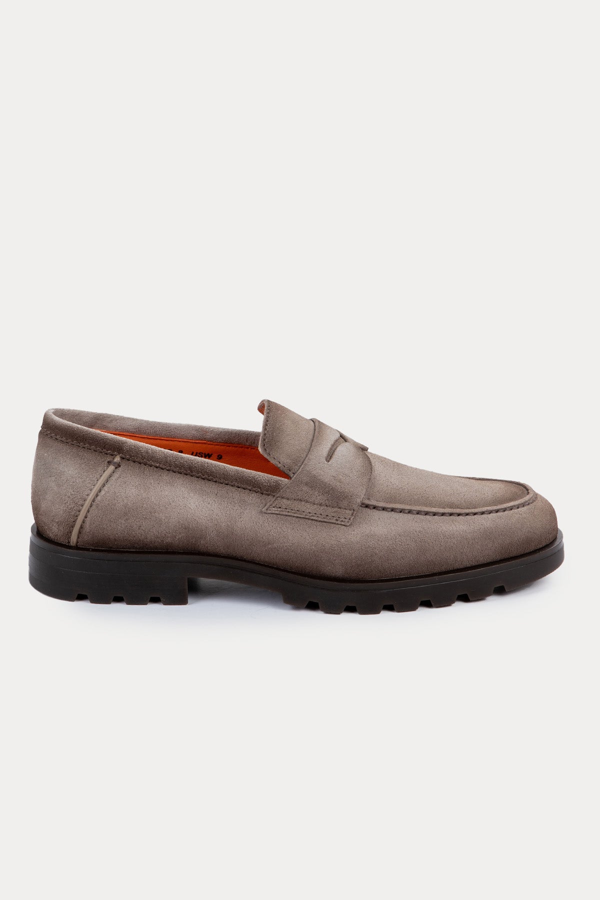 Santoni Nubuk Süet Loafer Ayakkabı