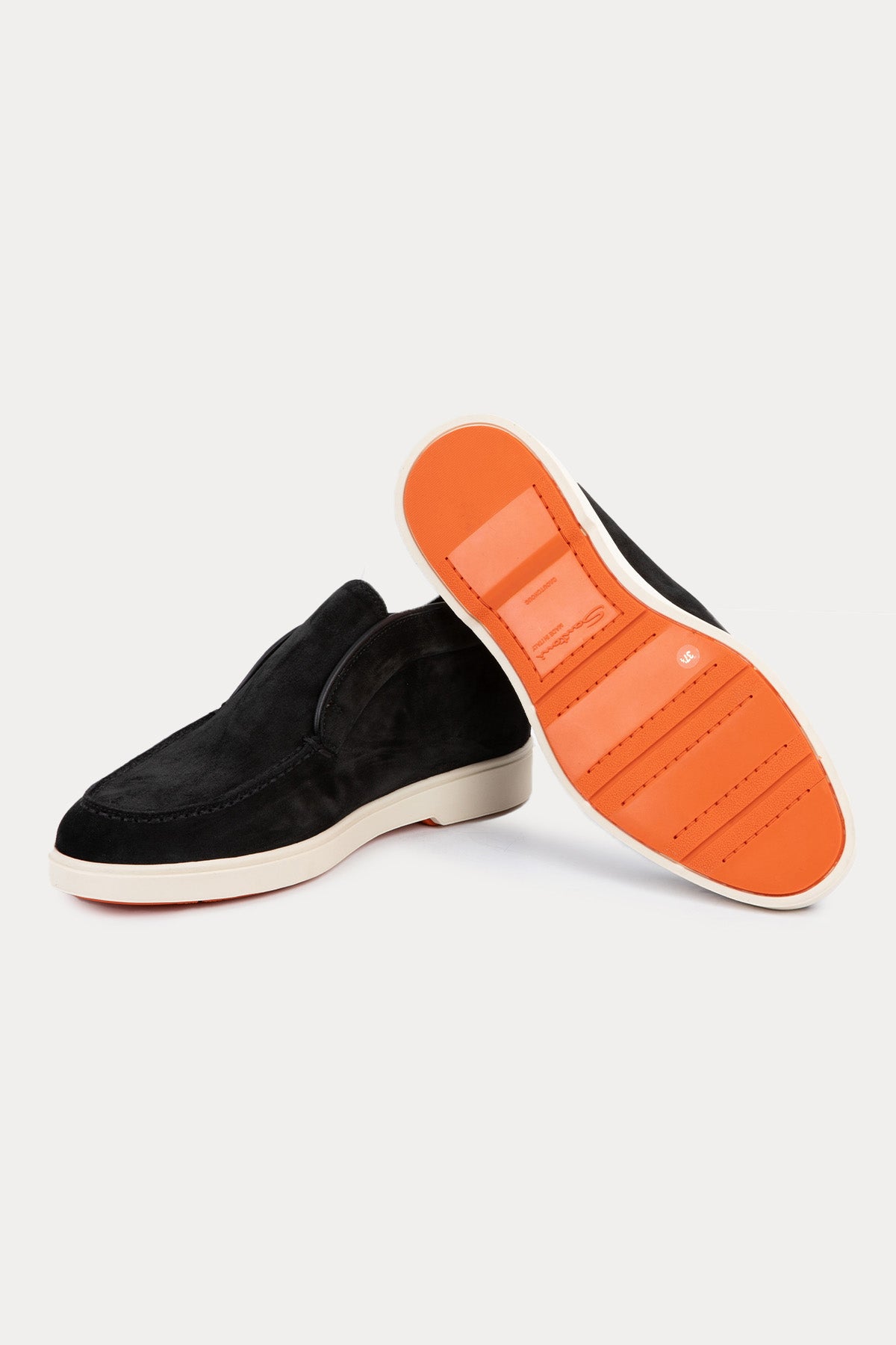 Santoni Lastik Bantlı Süet Bot