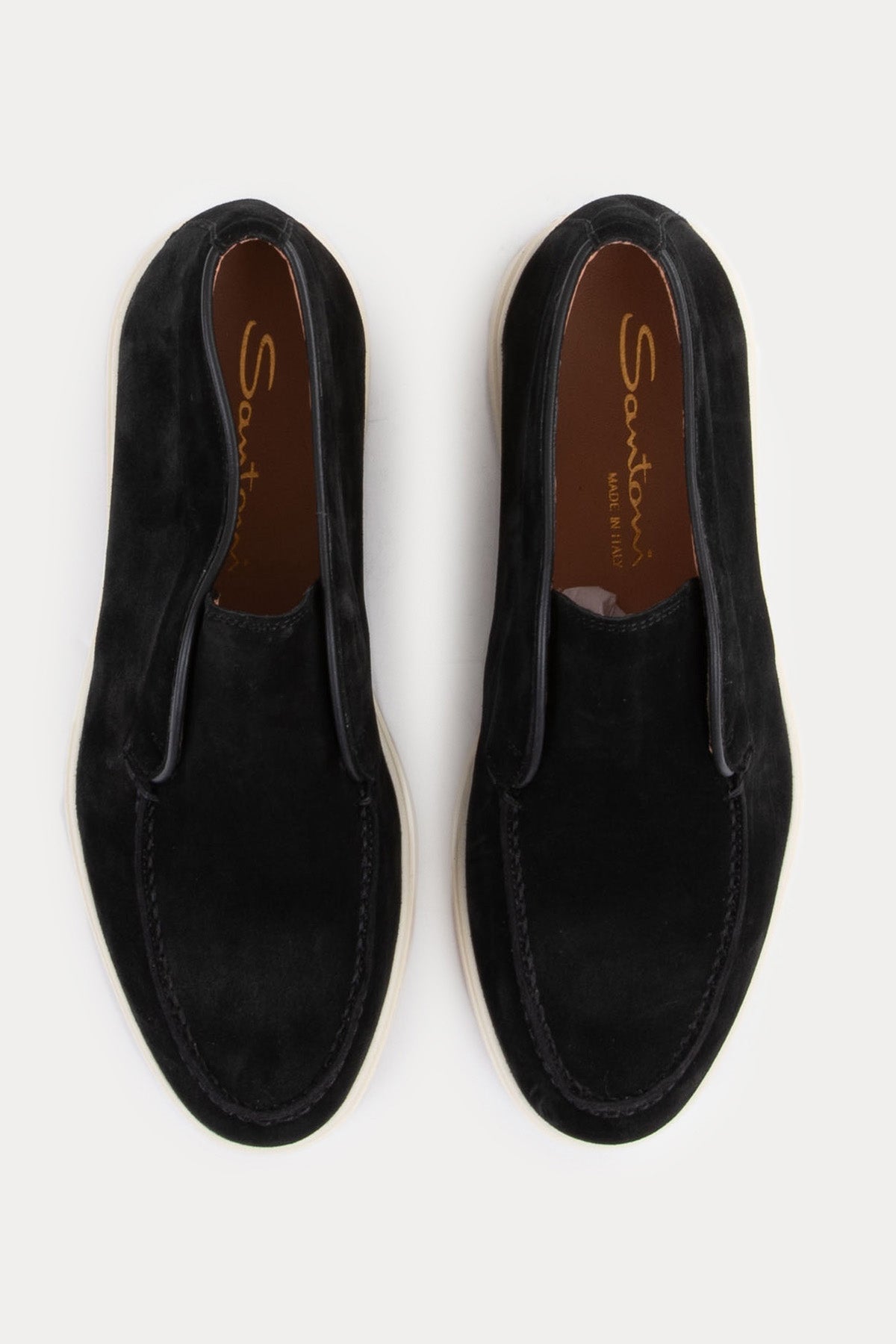 Santoni Lastik Bantlı Süet Bot