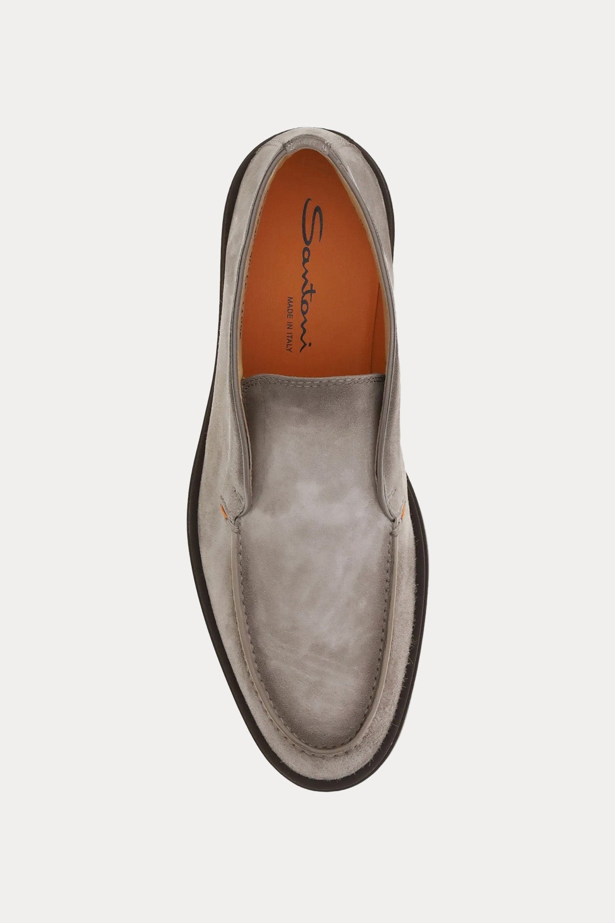 Santoni Süet Lastik Bantlı Casual Bot