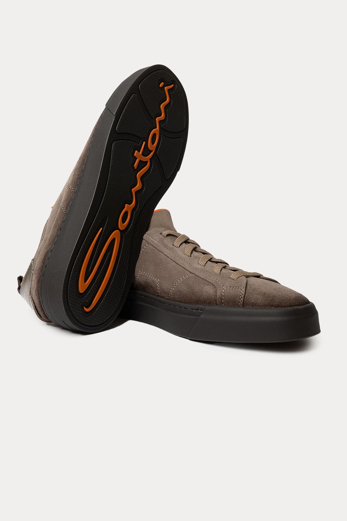 Santoni Süet Sneaker Ayakkabı