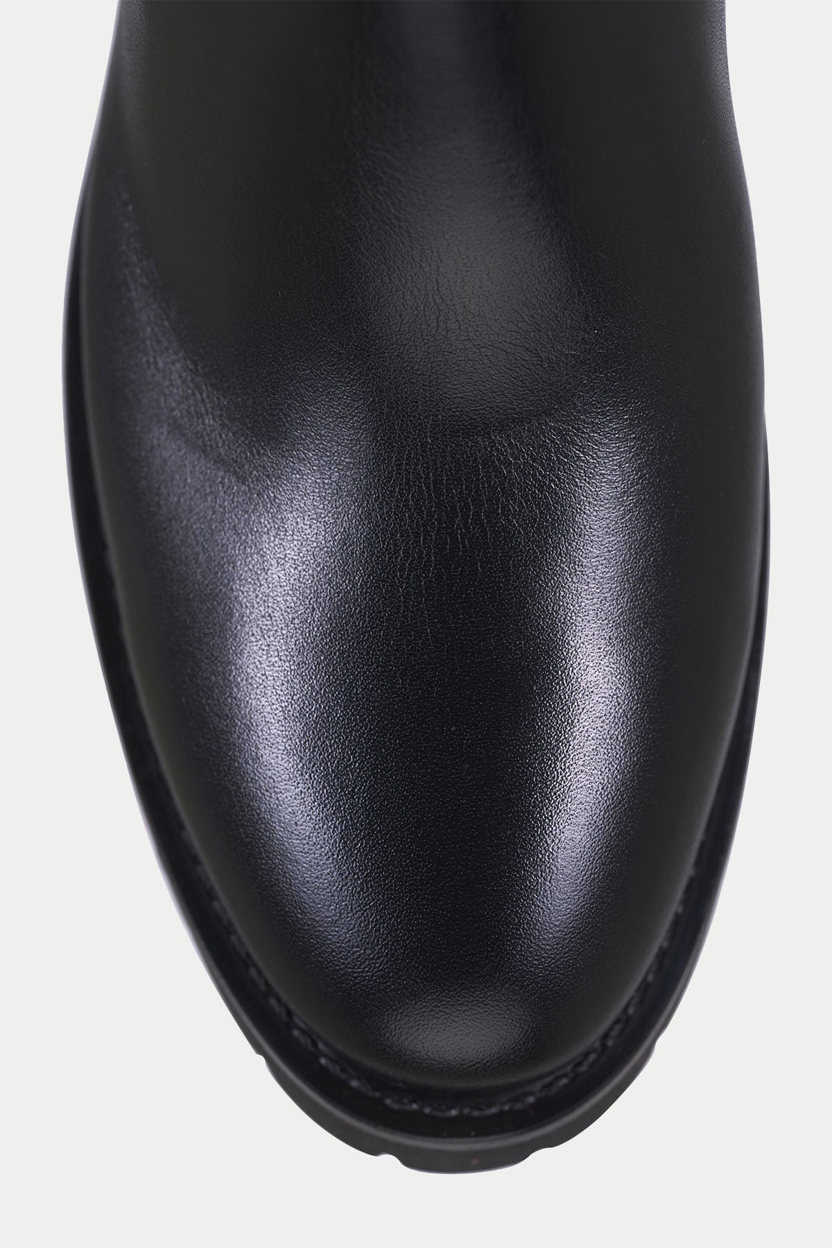 Santoni Örgü Lastik Bantlı Deri Bot