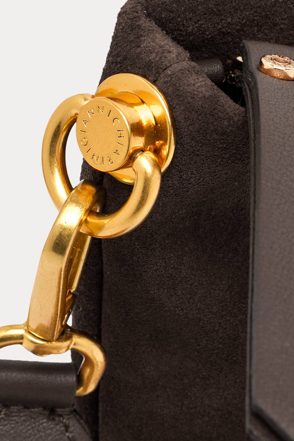 Gianni Chiarini Brenda Geniş Askılı Süet Omuz Çantası