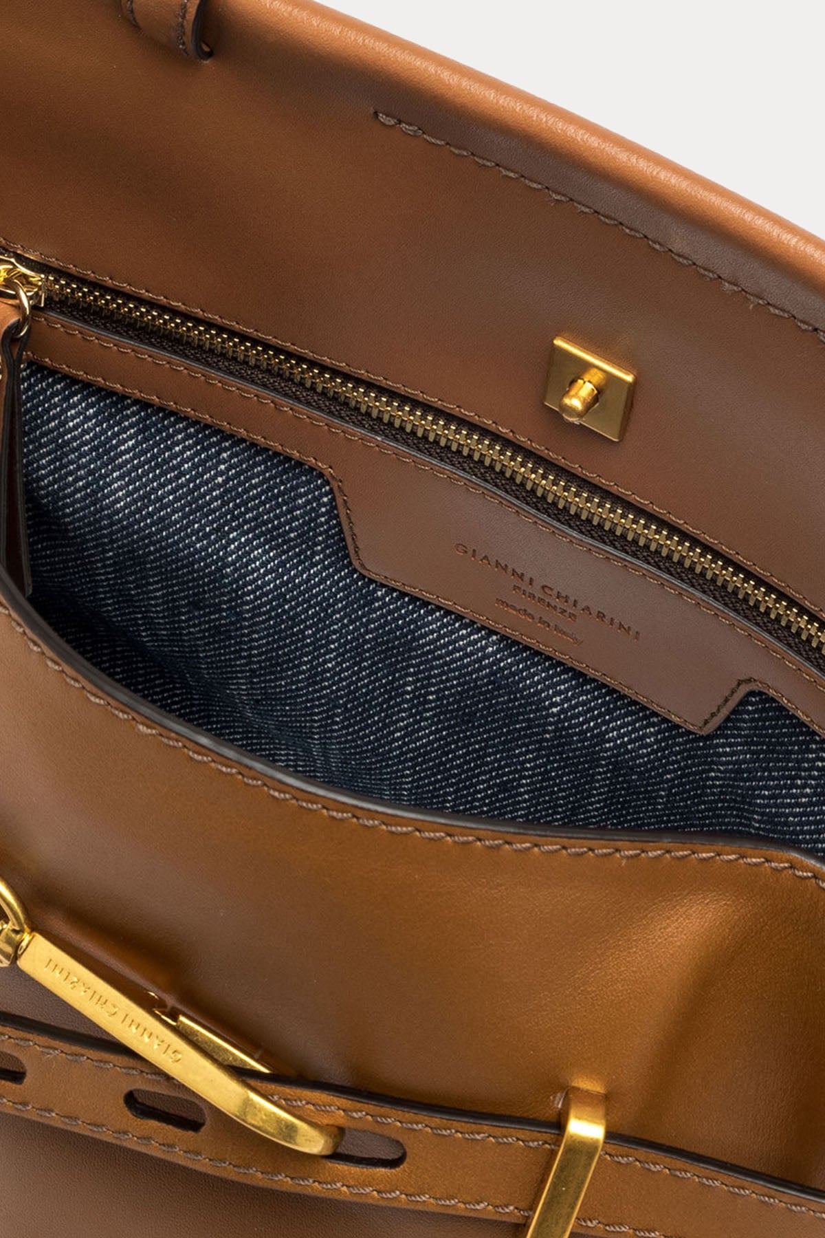 Gianni Chiarini Tilda Deri Omuz Çantası