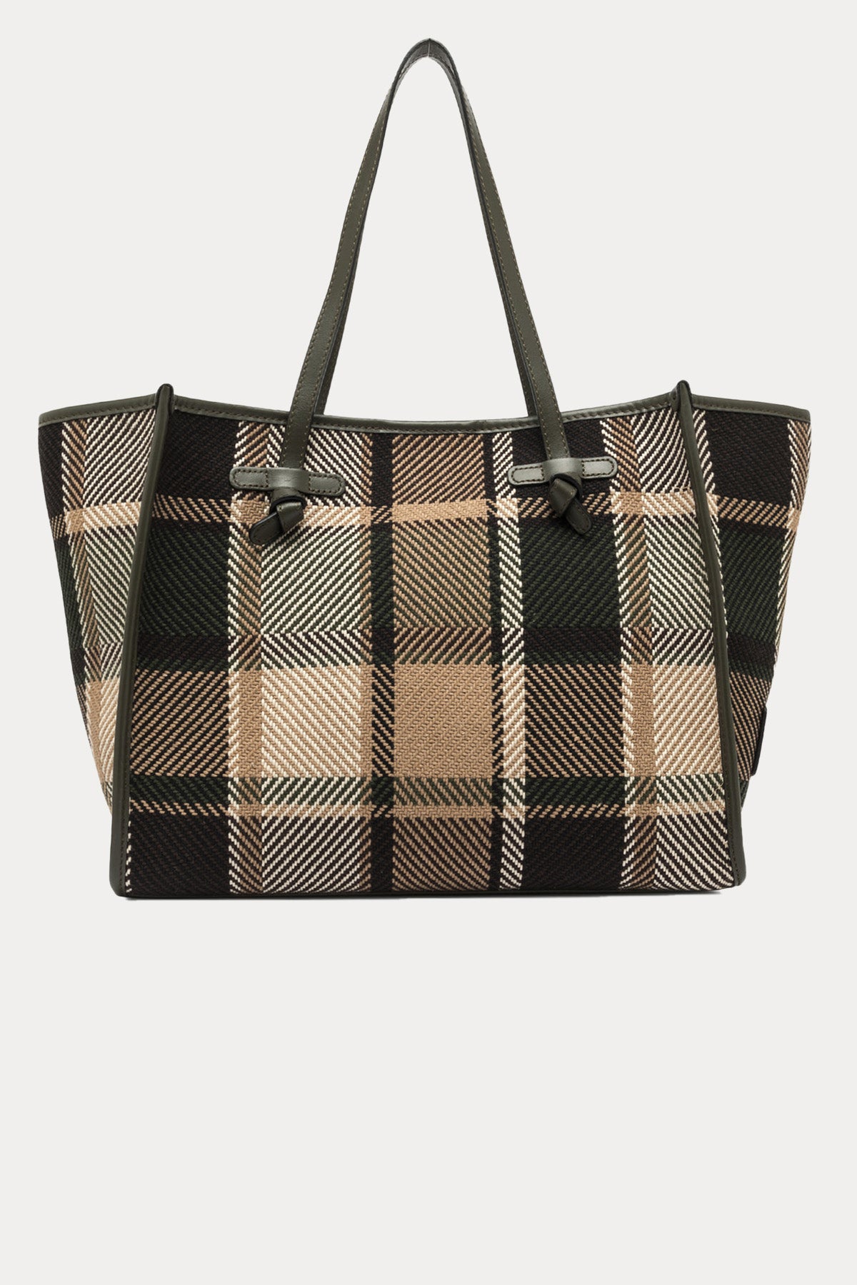 Gianni Chiarini Marcella Ekoseli Kanvas Kumaş Shopping Bag Çanta