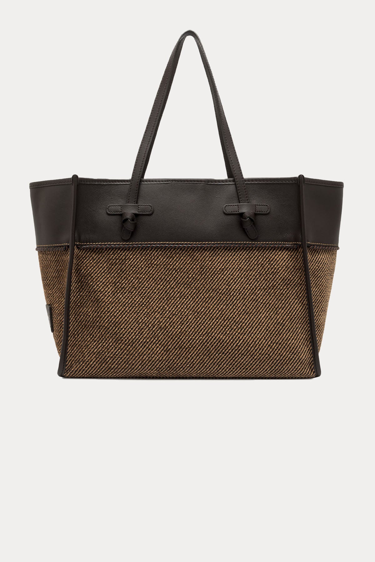 Gianni Chiarini Marcella Deri Kanvas Kumaş Omuz Çantası