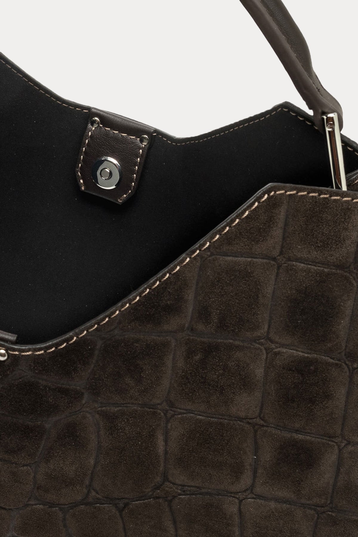 Gianni Chiarini Aurora Süet Omuz Çantası