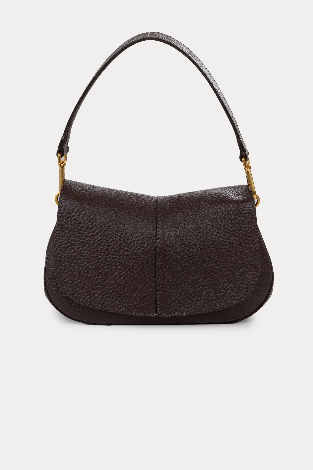 Gianni Chiarini Helena Round Geniş Askılı Deri Omuz Çantası