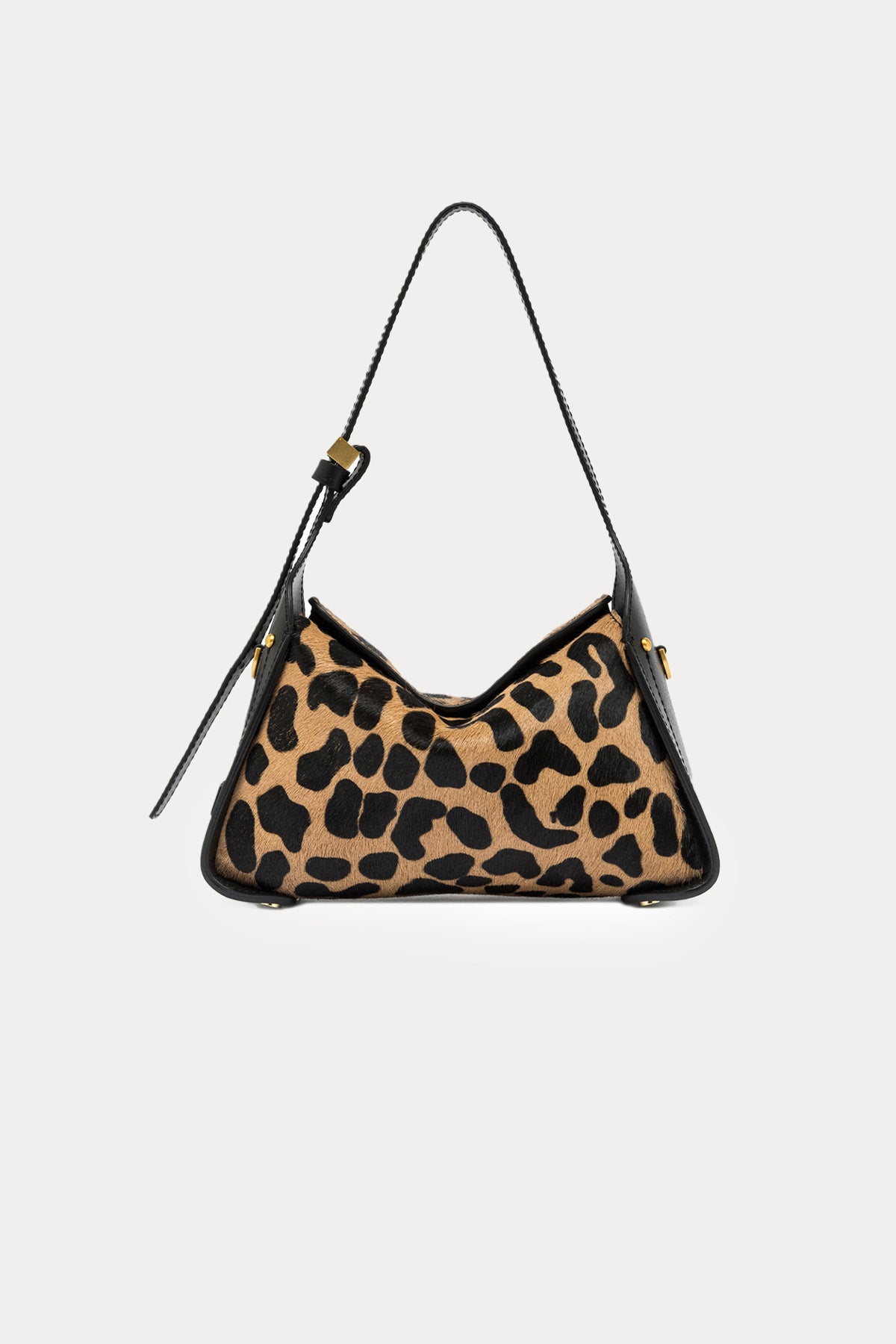 Gianni Chiarini Penelope Leopar Desenli Deri Omuz Çantası