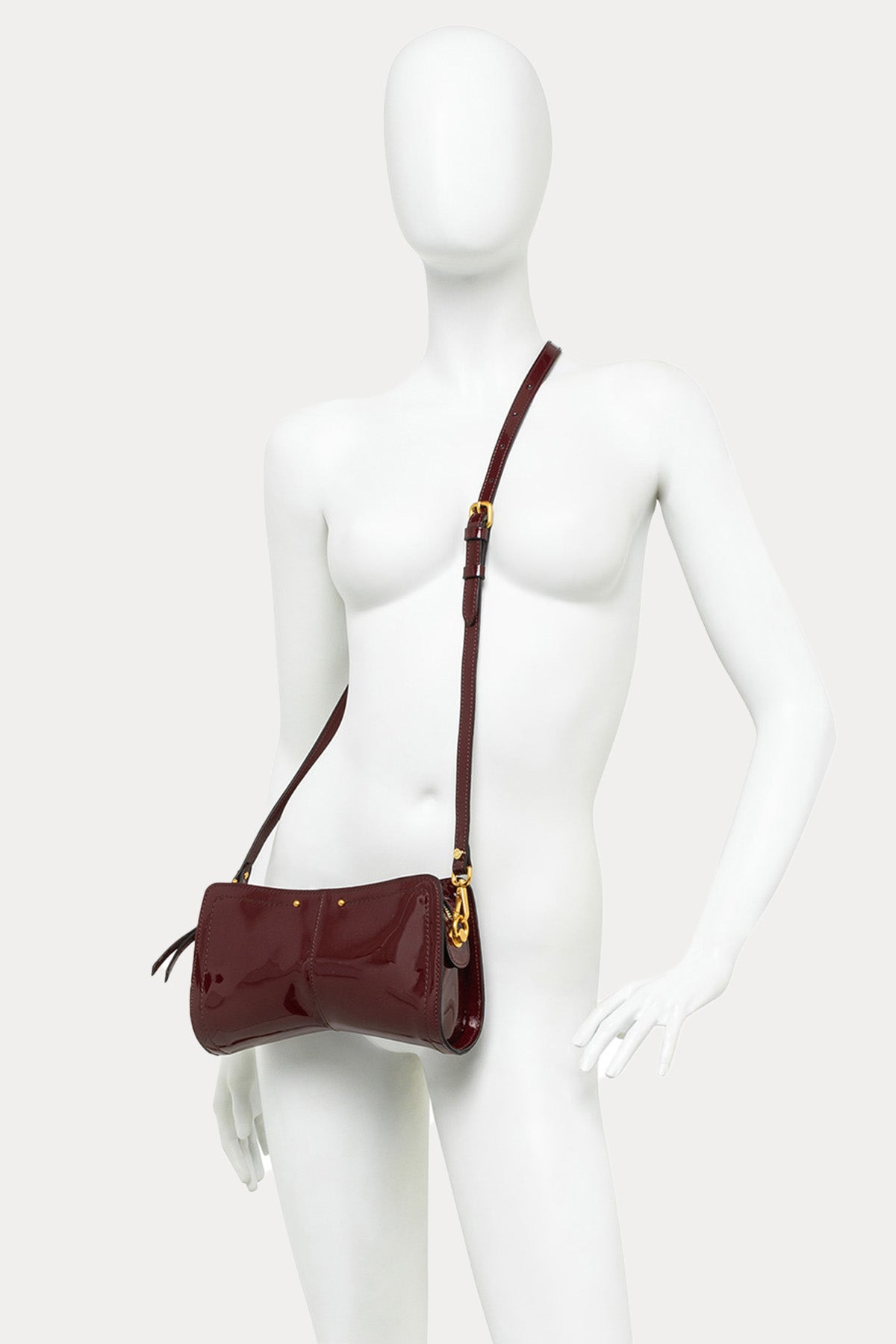 Gianni Chiarini Keira Rugan Deri Omuz Çantası