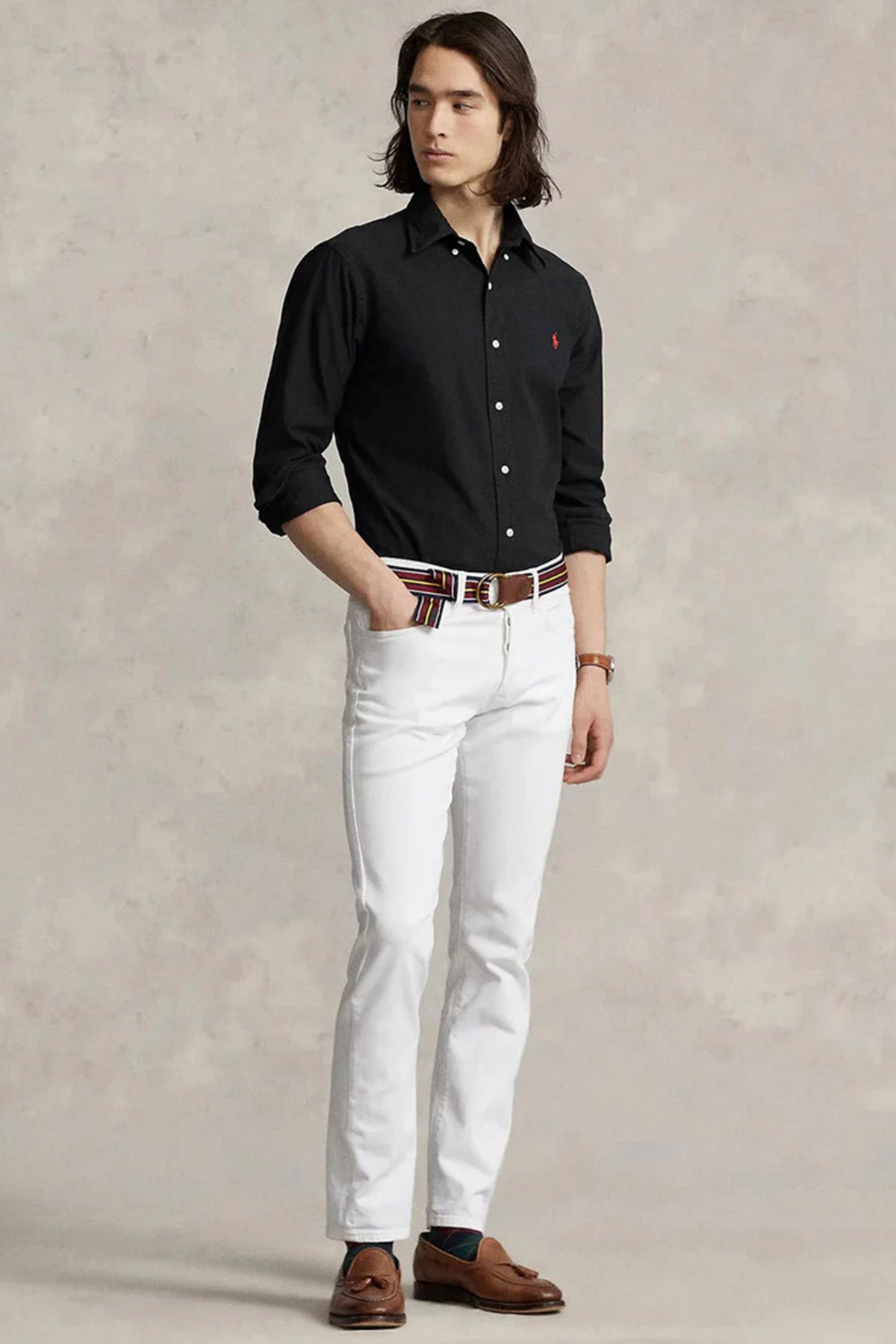 Polo Ralph Lauren Custom Fit Oxford Gömlek