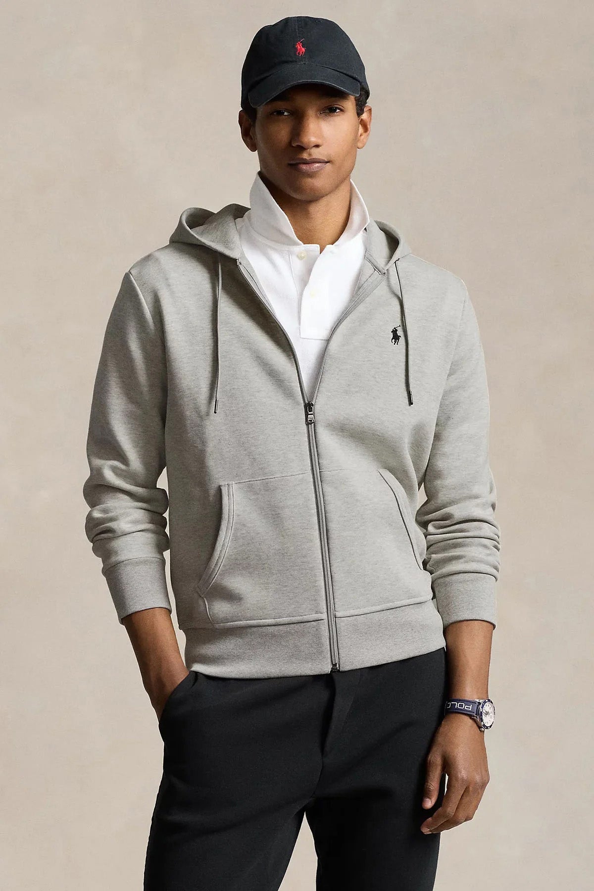 Polo Ralph Lauren Fermuarlı Kapüşonlu Sweatshirt Ceket