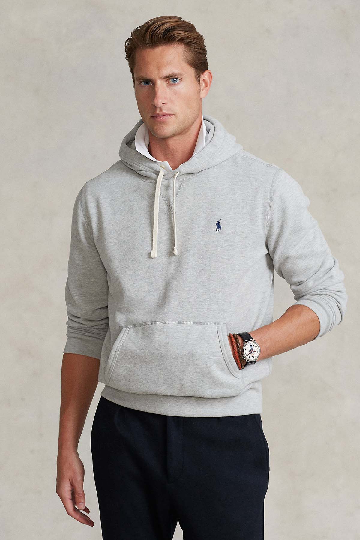 Polo Ralph Lauren Şardonlu Kapüşonlu Sweatshirt