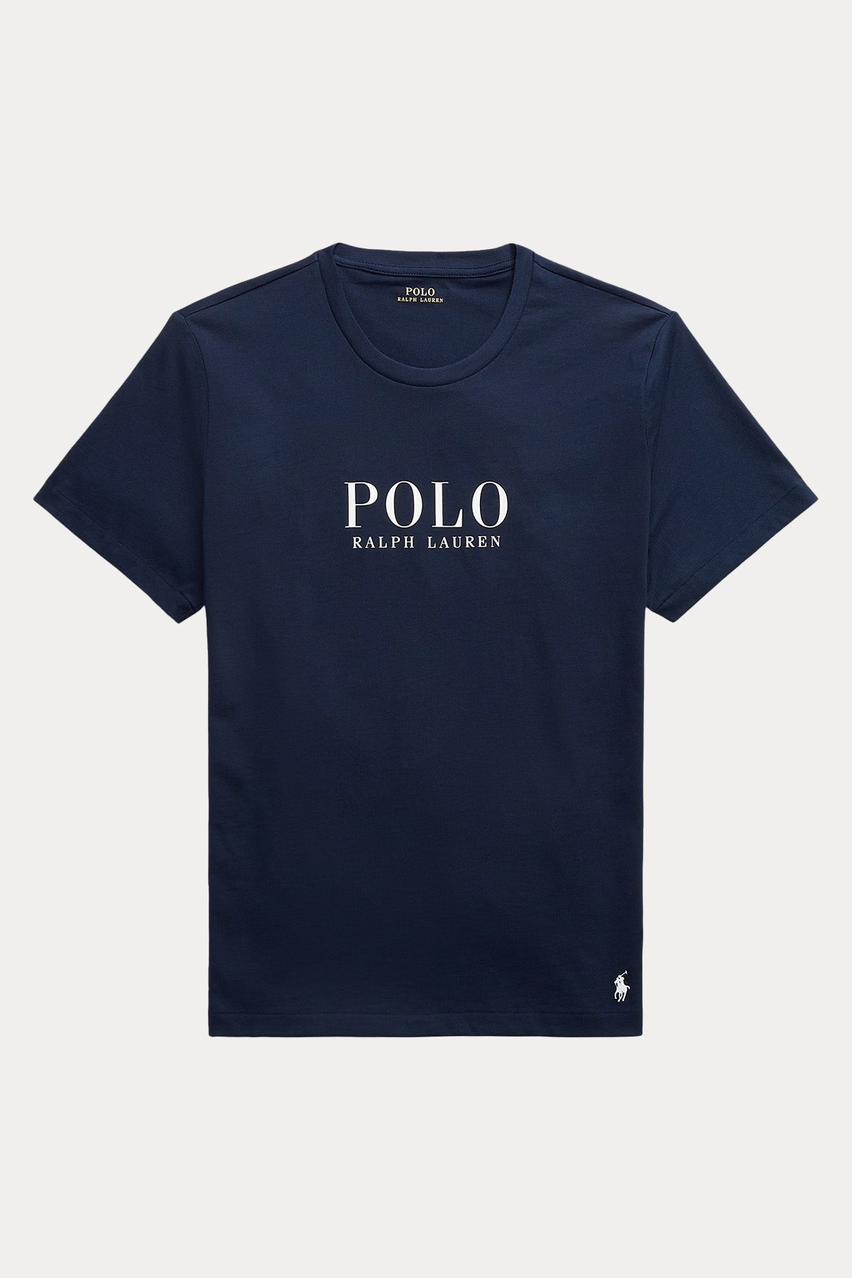 Polo Ralph Lauren Custom Fit Yuvarlak Yaka Logolu T-shirt