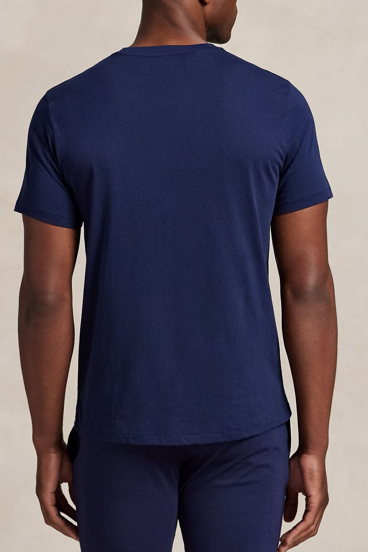 Polo Ralph Lauren Custom Fit Yuvarlak Yaka Logolu T-shirt