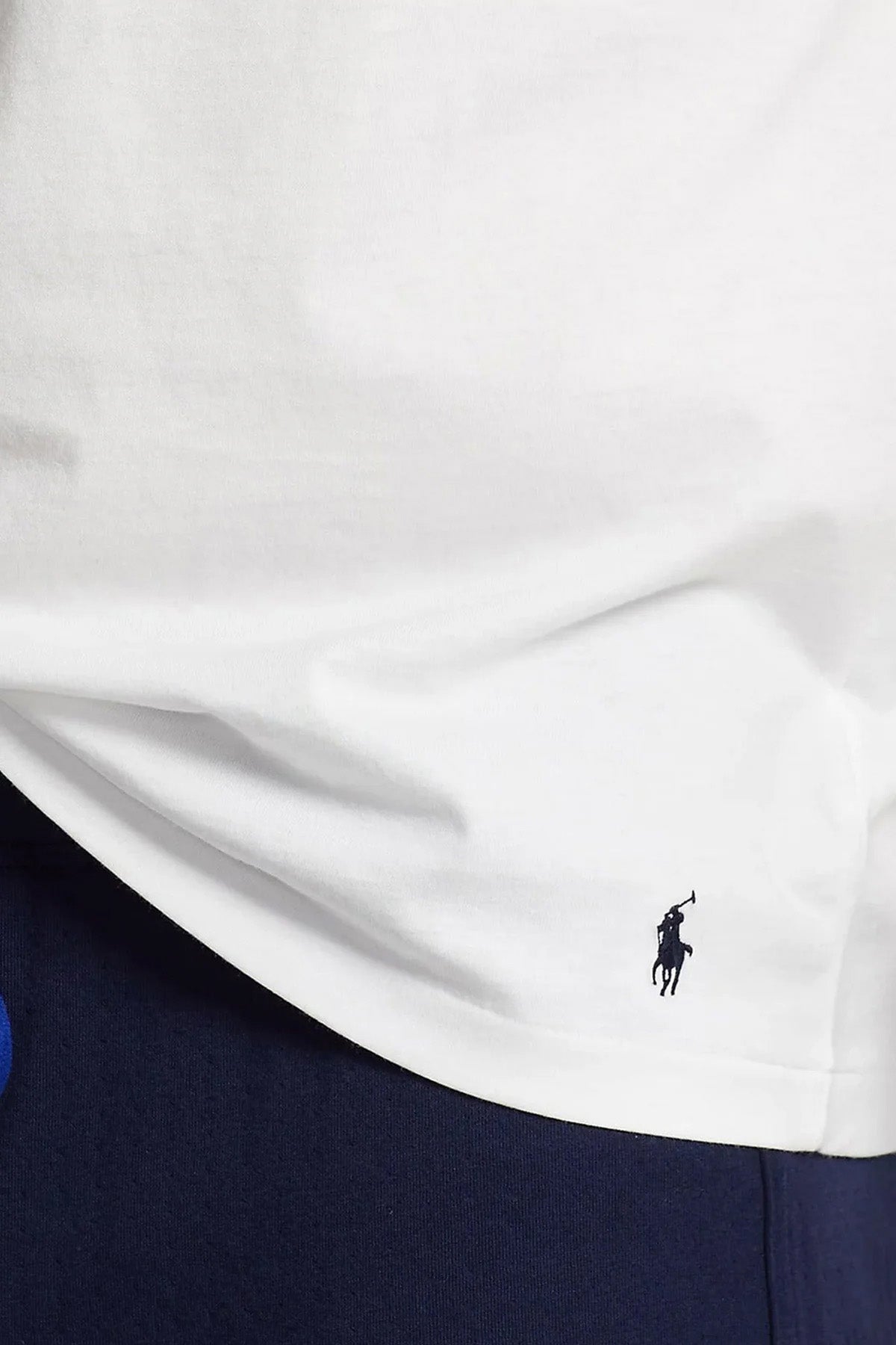 Polo Ralph Lauren Custom Fit Yuvarlak Yaka Logolu T-shirt