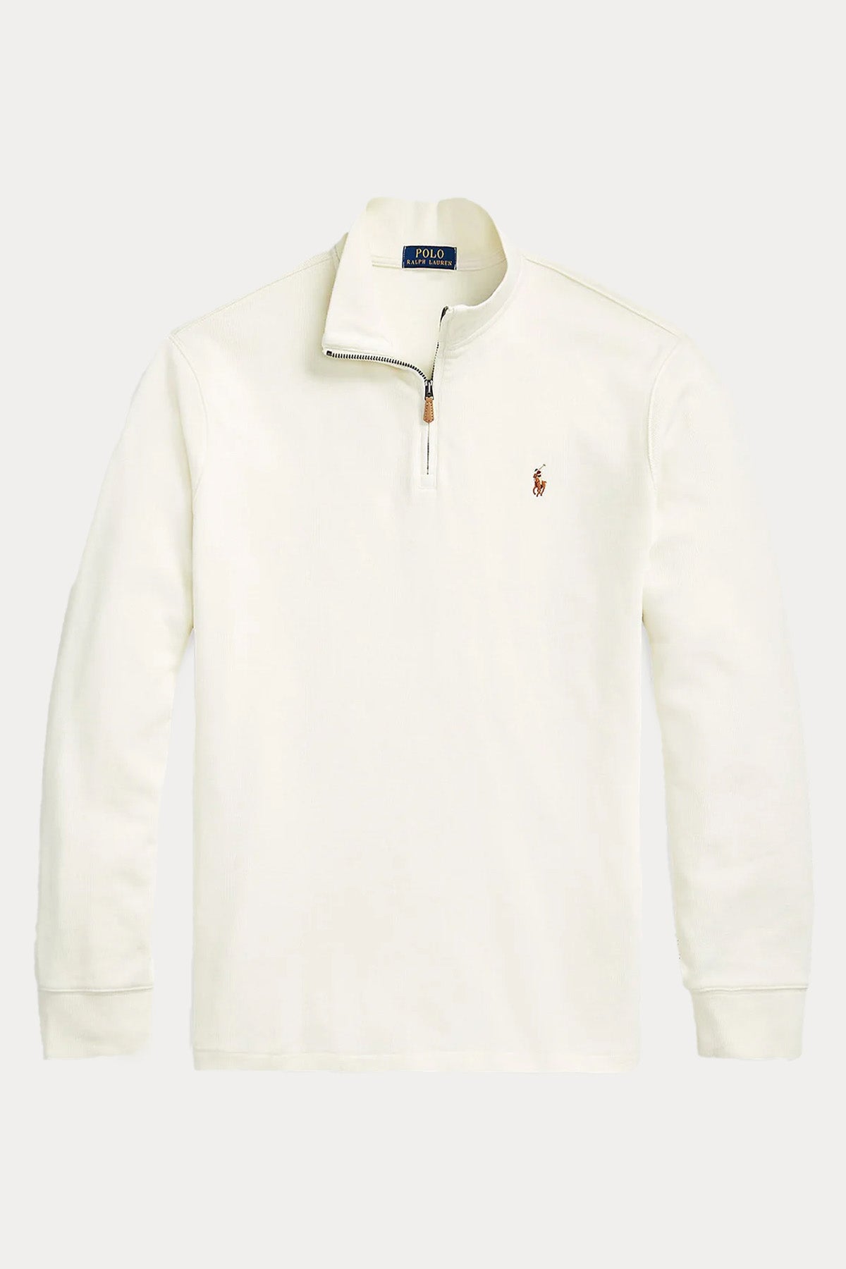Polo Ralph Lauren Estate Rib Dik Yaka Yarım Fermuarlı Sweatshirt