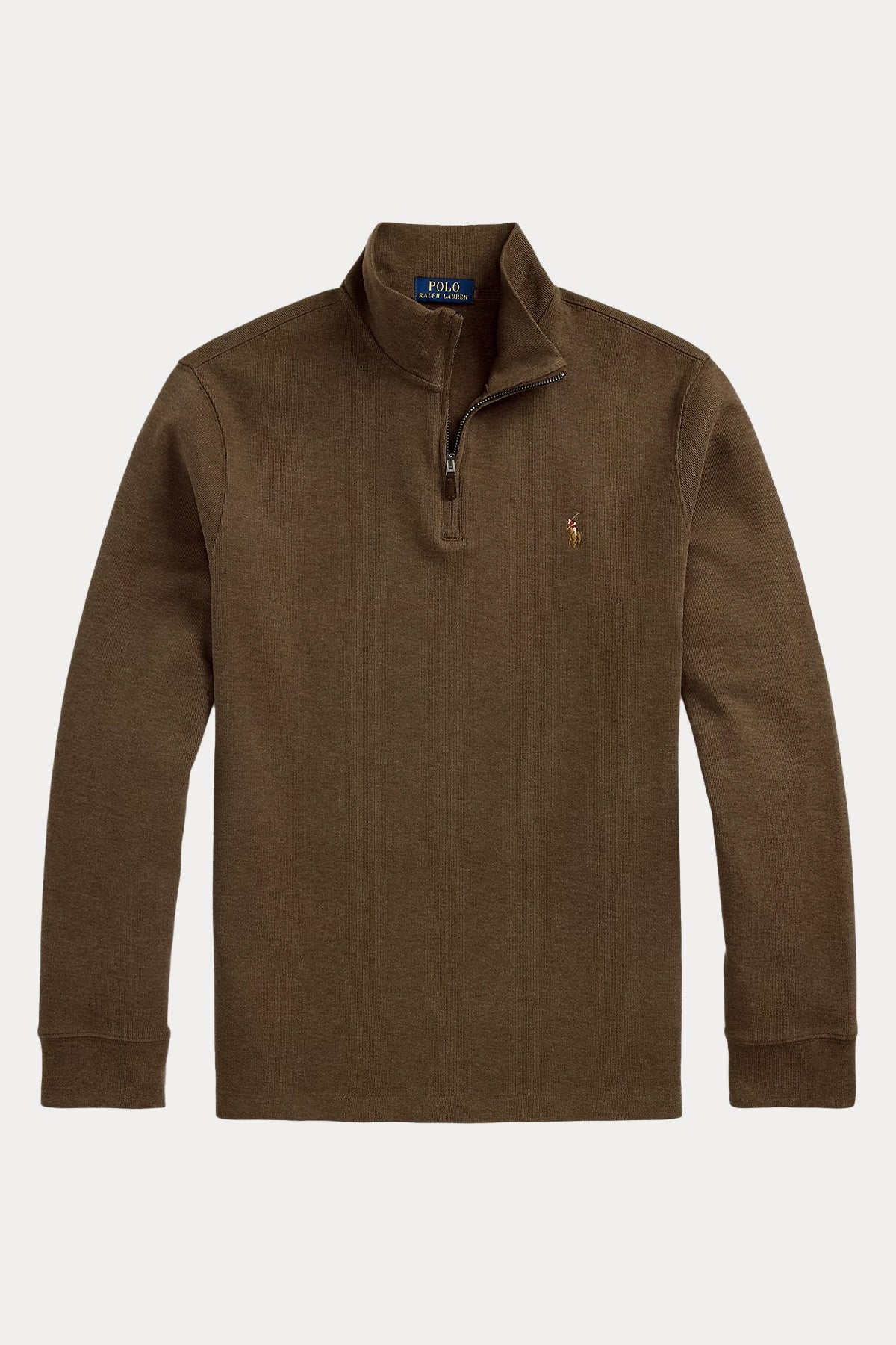 Polo Ralph Lauren Estate Rib Dik Yaka Yarım Fermuarlı Sweatshirt