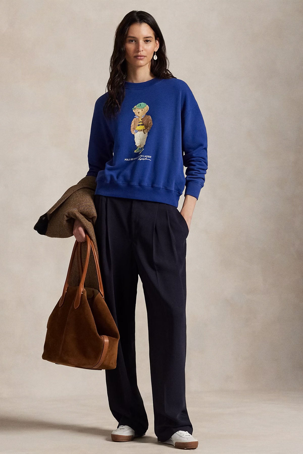 Polo Ralph Lauren Relaxed Fit Polo Bear Sweatshirt 211971736001