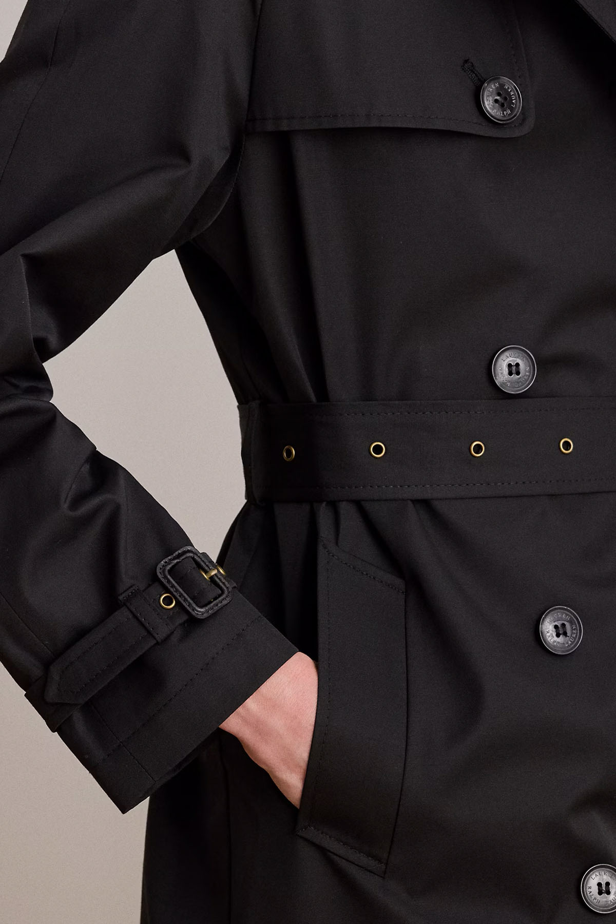 Polo Ralph Lauren Kruvaze Kemerli Trençkot