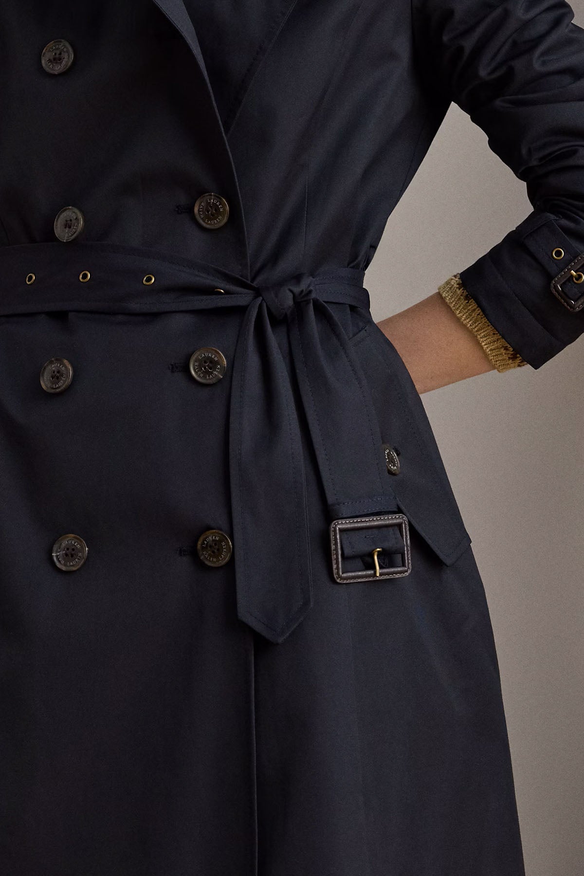 Polo Ralph Lauren Kruvaze Kemerli Trençkot