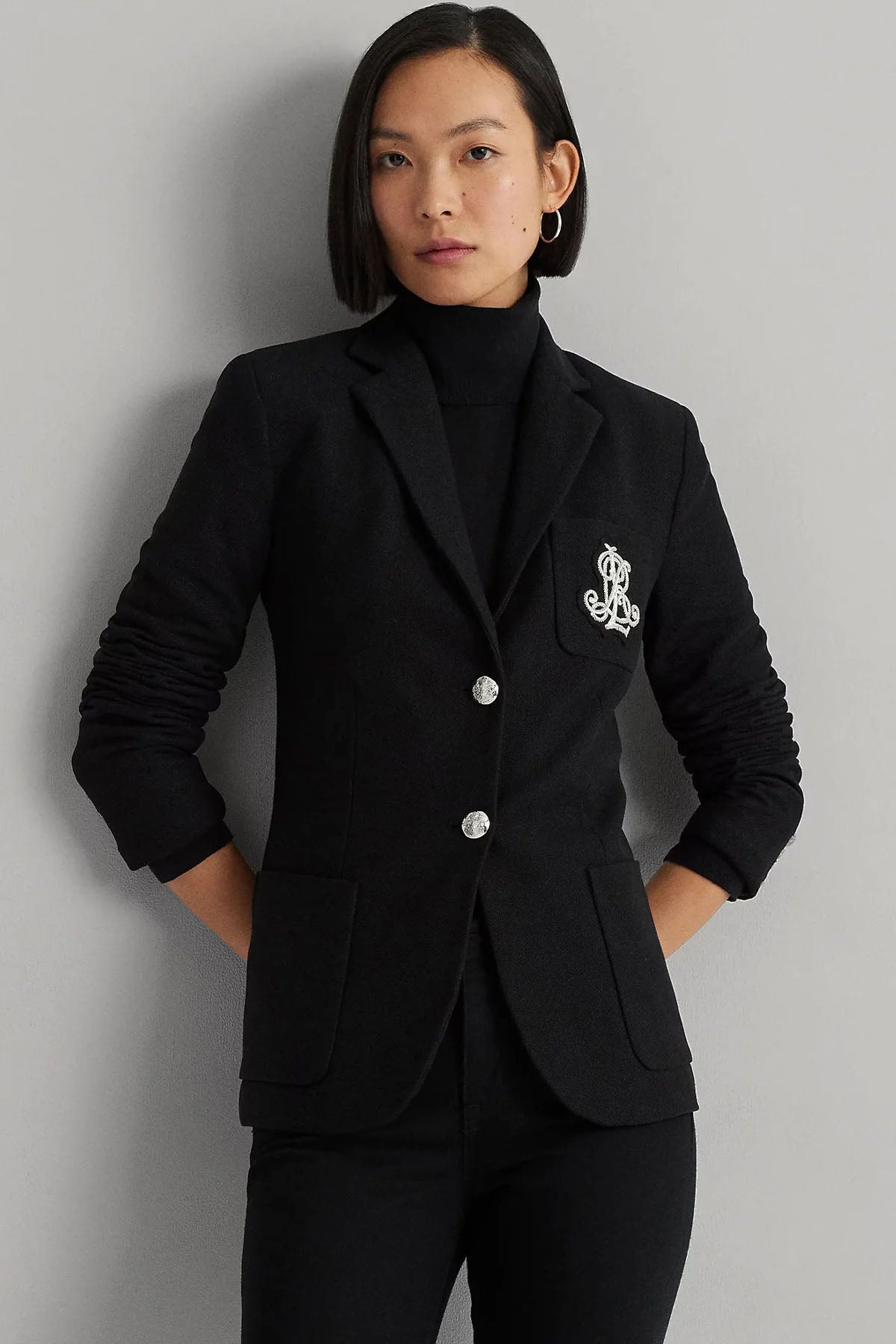 Polo Ralph Lauren Slim Fit Nakış Logolu Spor Cepli Blazer Ceket