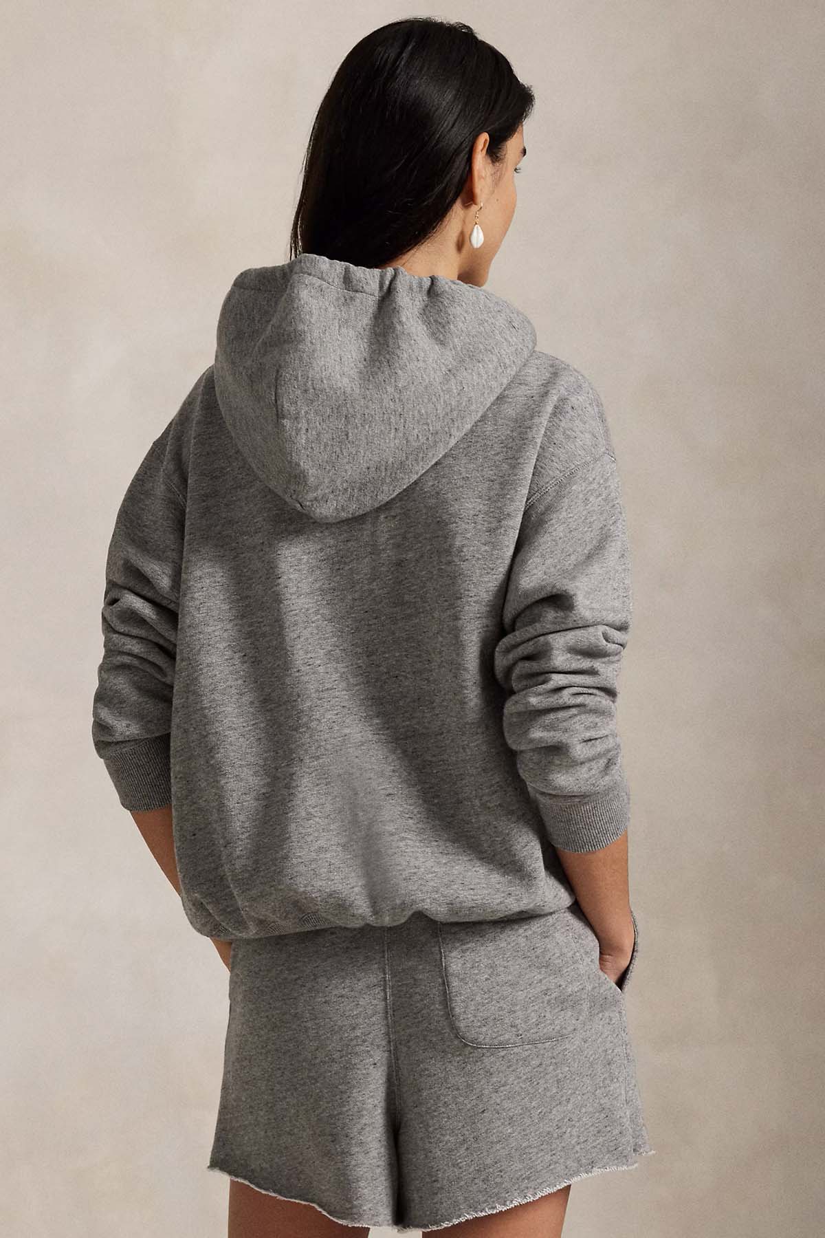 Polo Ralph Lauren Relaxed Fit Kapüşonlu Şardonlu Polo Bear Sweatshirt