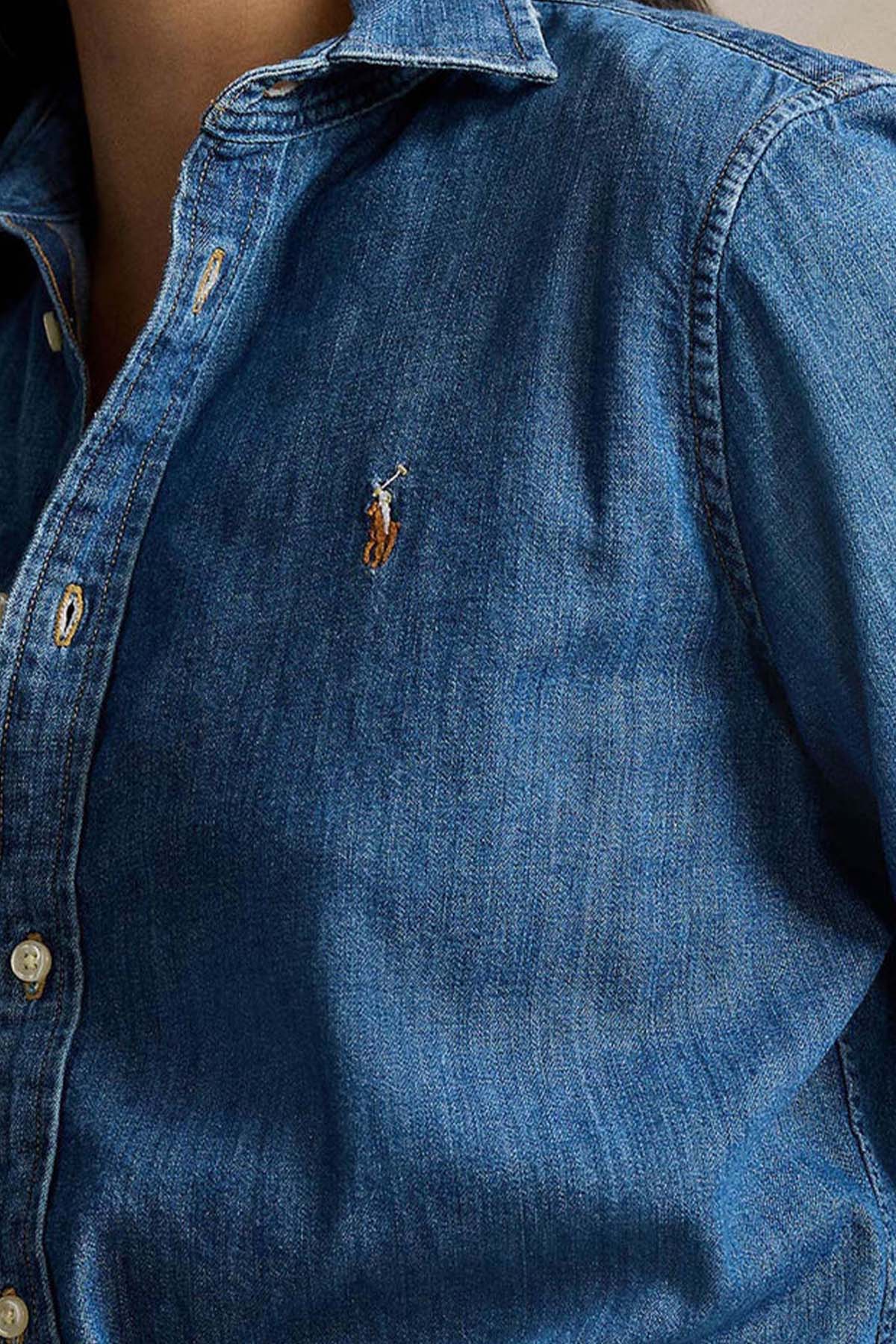 Polo Ralph Lauren Custom Fit Denim Gömlek