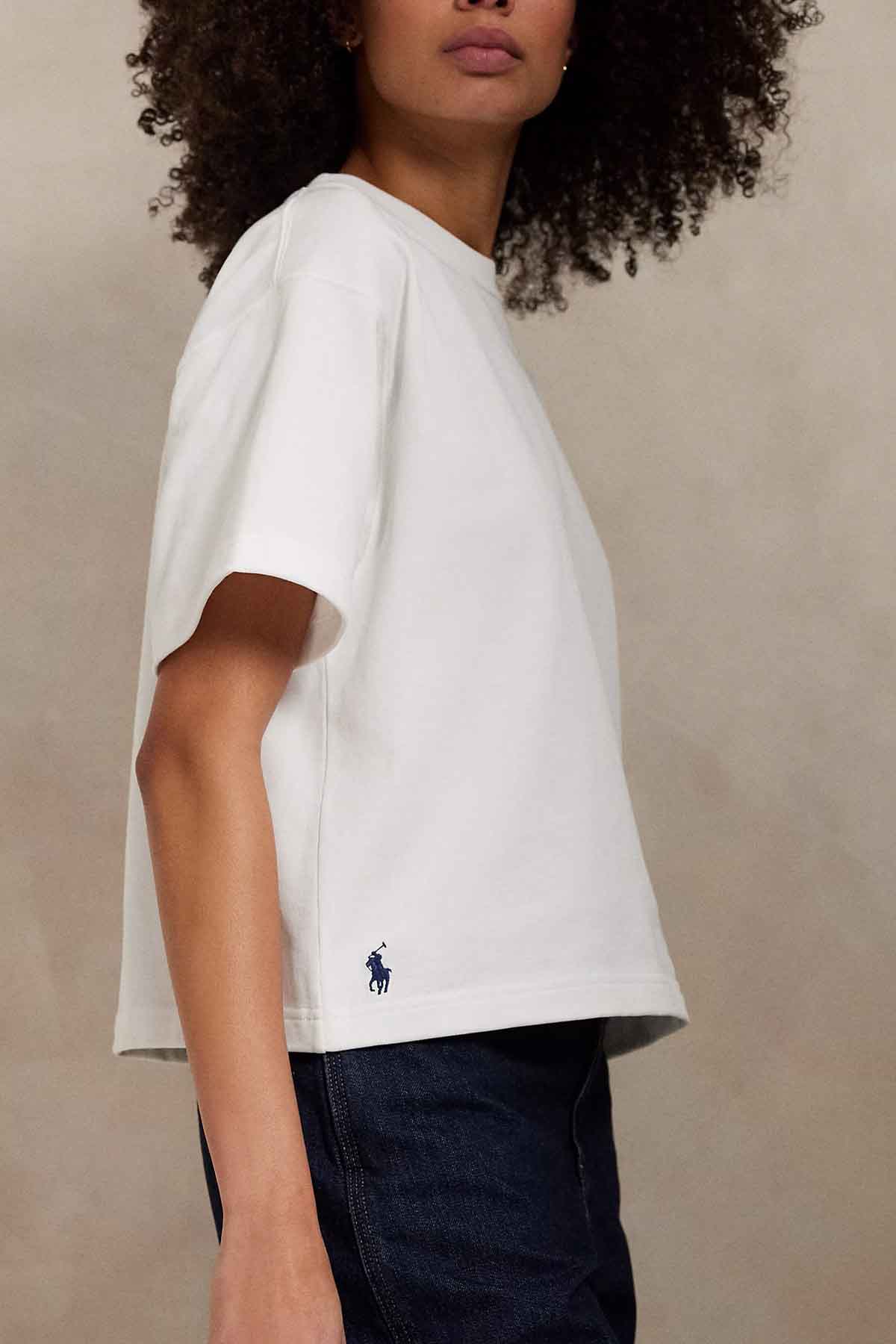 Polo Ralph Lauren Relaxed Crop Fit Pony Logolu T-shirt