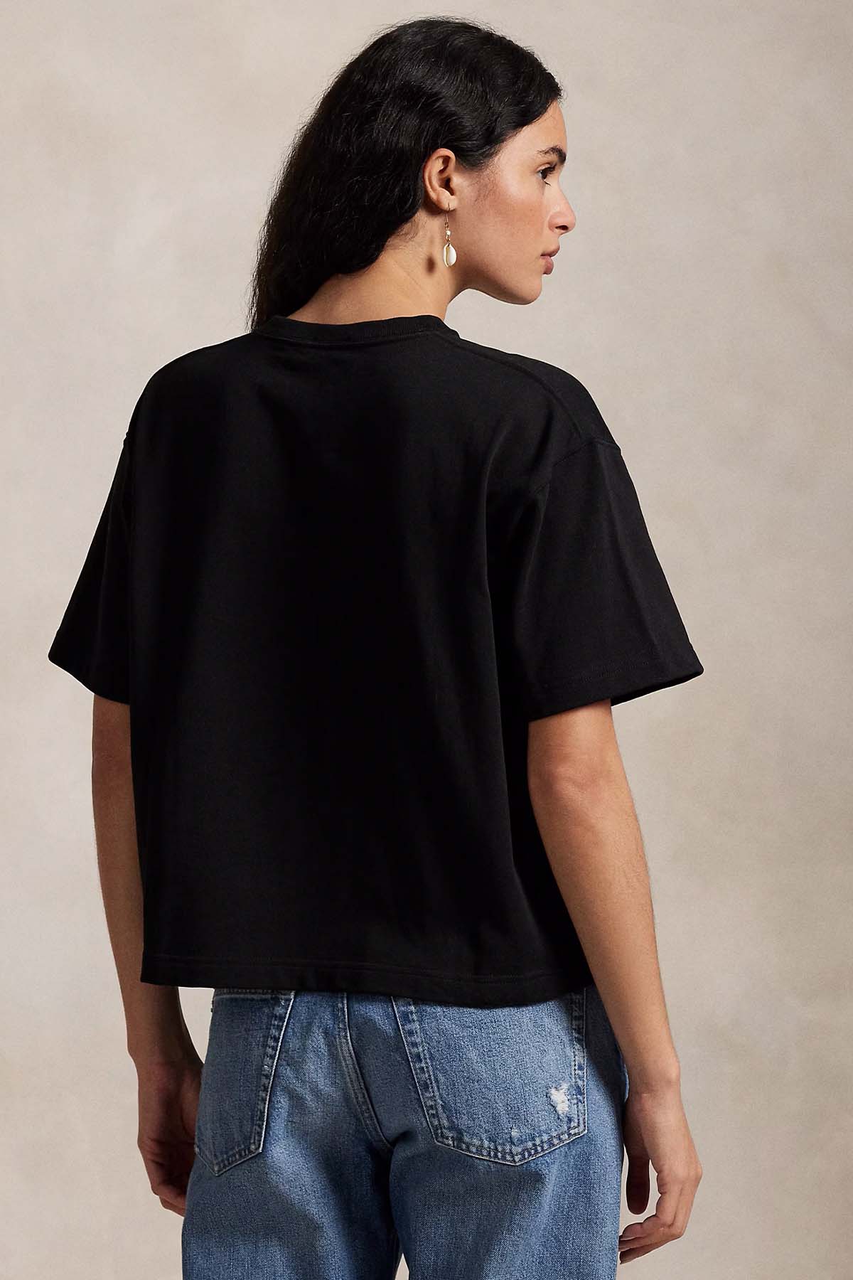 Polo Ralph Lauren Relaxed Crop Fit Pony Logolu T-shirt