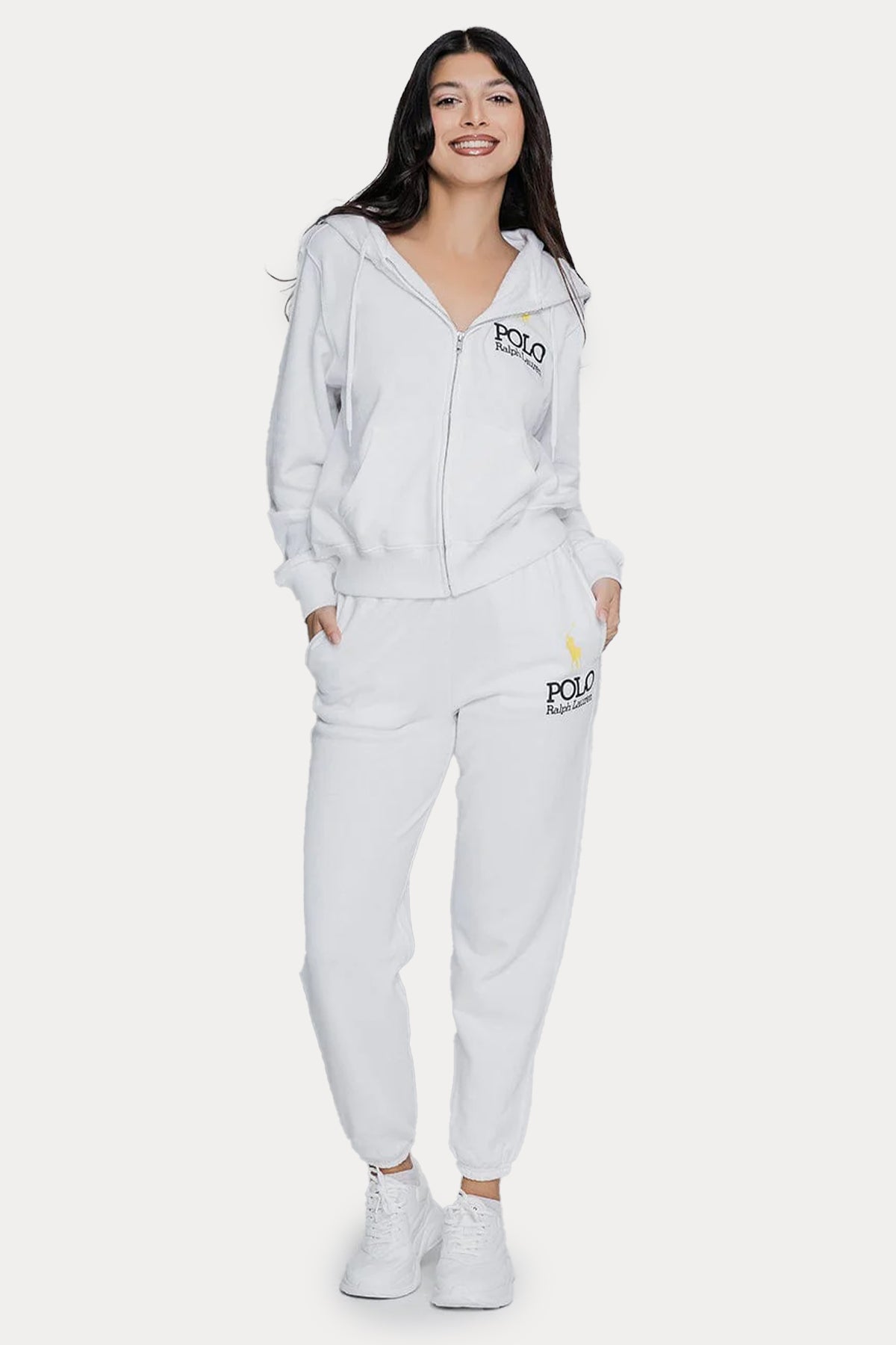 Polo Ralph Lauren Şardonlu Kapüşonlu Sweatshirt Ceket