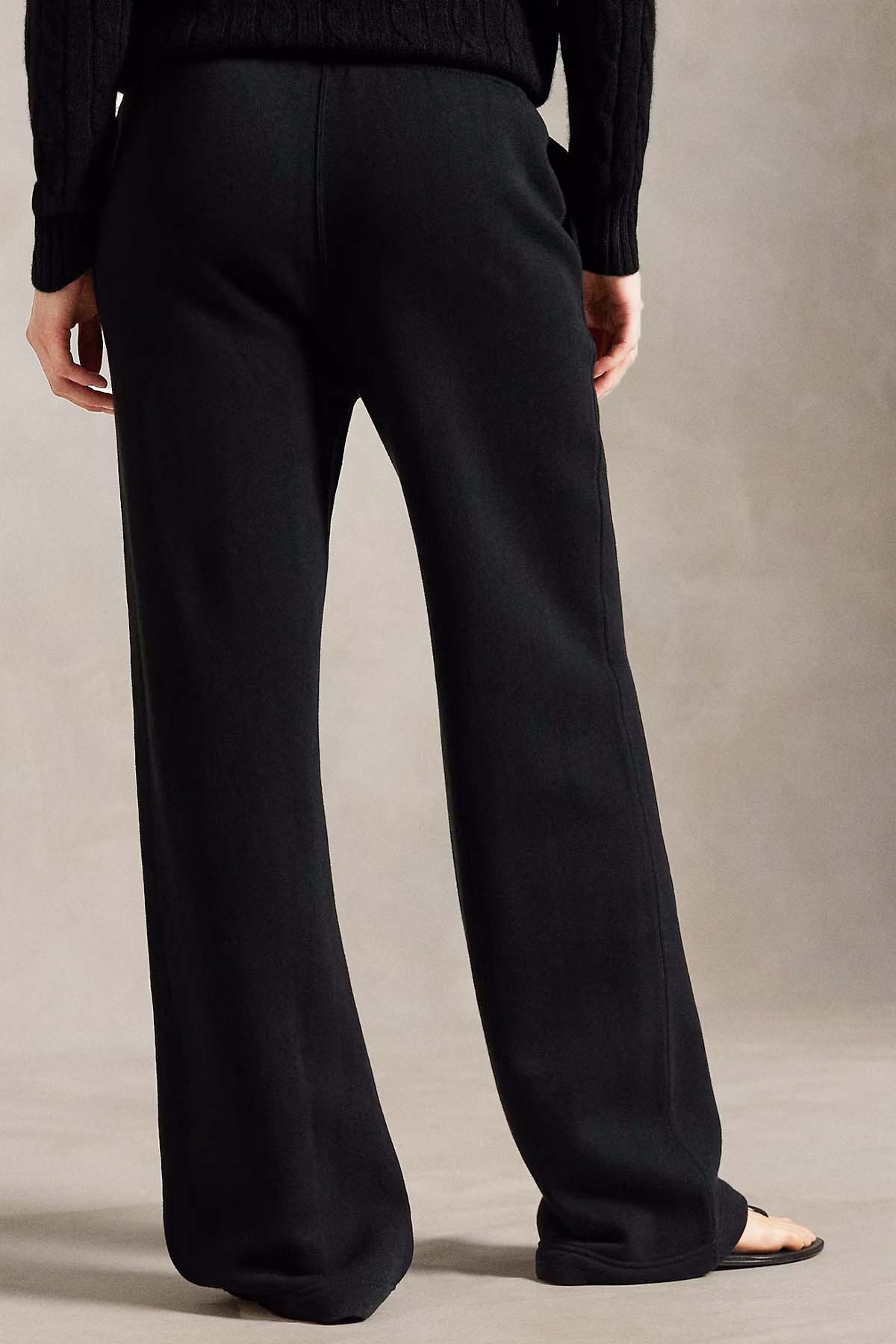 Polo Ralph Lauren Beli Lastikli Geniş Paça Şardonlu Eşofman Altı